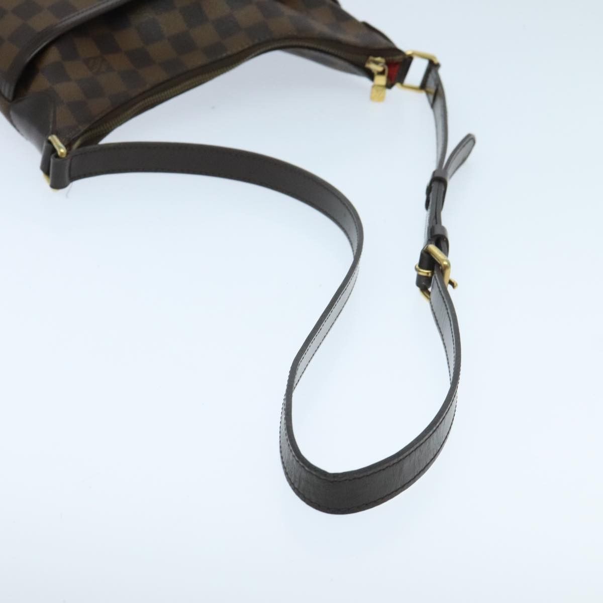 Louis Vuitton Bloomsbury Burgundy Canvas Shoulder Bag (Pre-Owned) Size ONE SIZE - 5 Thumbnail
