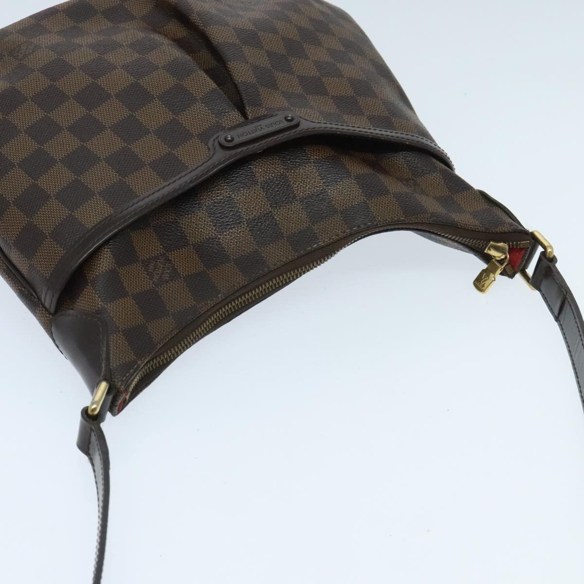 Louis Vuitton Bloomsbury Burgundy Canvas Shoulder Bag (Pre-Owned) Size ONE SIZE - 17 Thumbnail