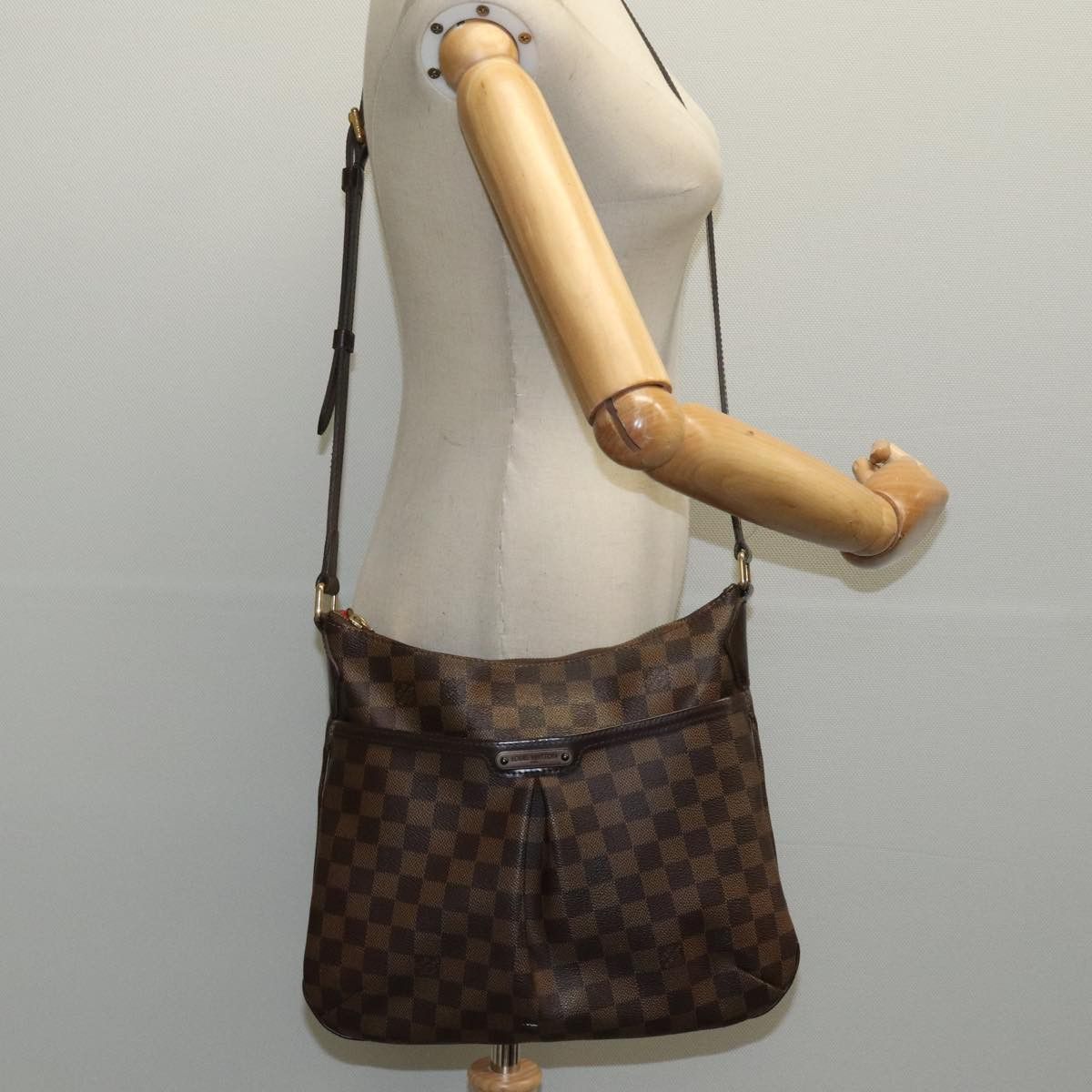 Louis Vuitton Bloomsbury Burgundy Canvas Shoulder Bag (Pre-Owned) Size ONE SIZE - 15 Thumbnail