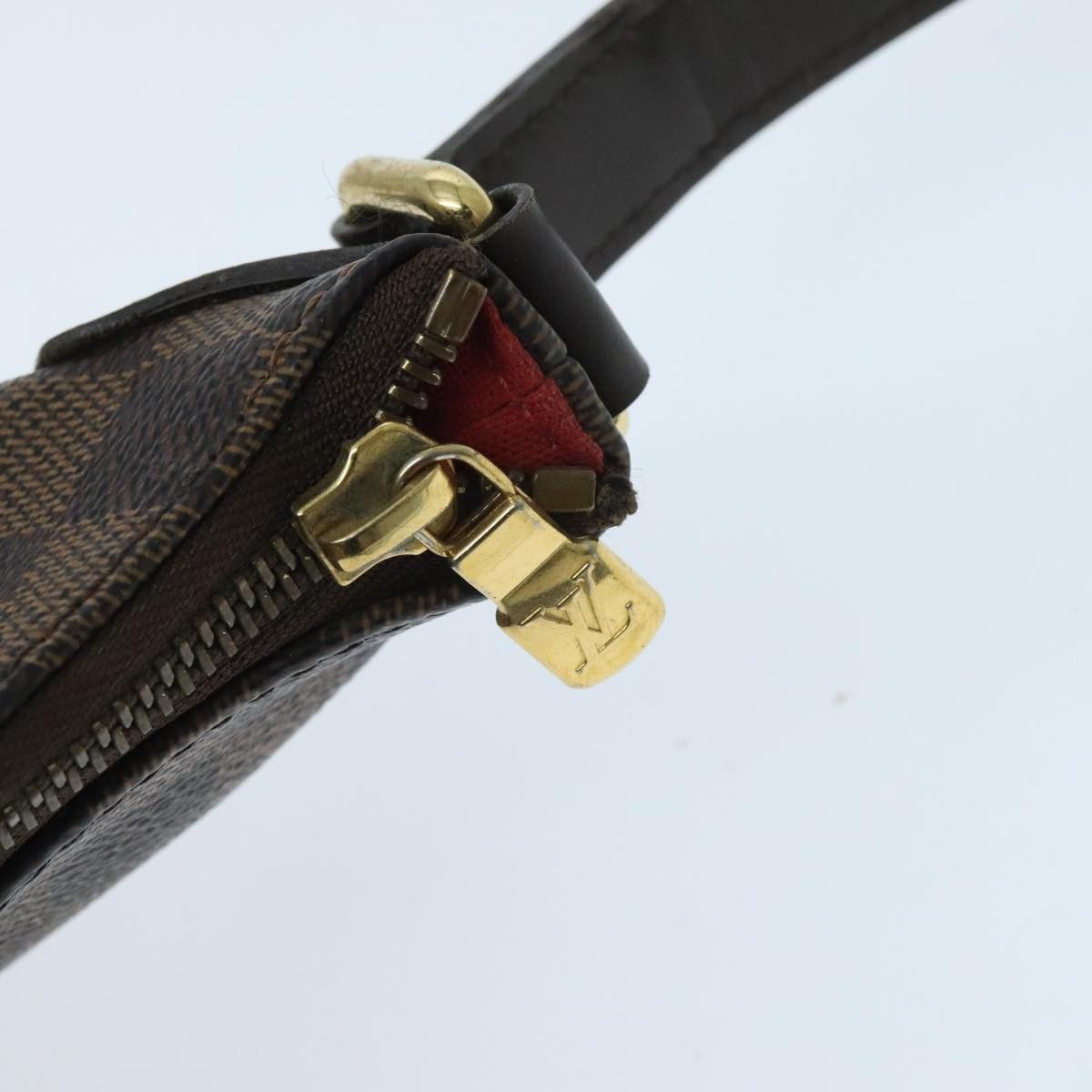 Louis Vuitton Bloomsbury Burgundy Canvas Shoulder Bag (Pre-Owned) Size ONE SIZE - 11 Thumbnail