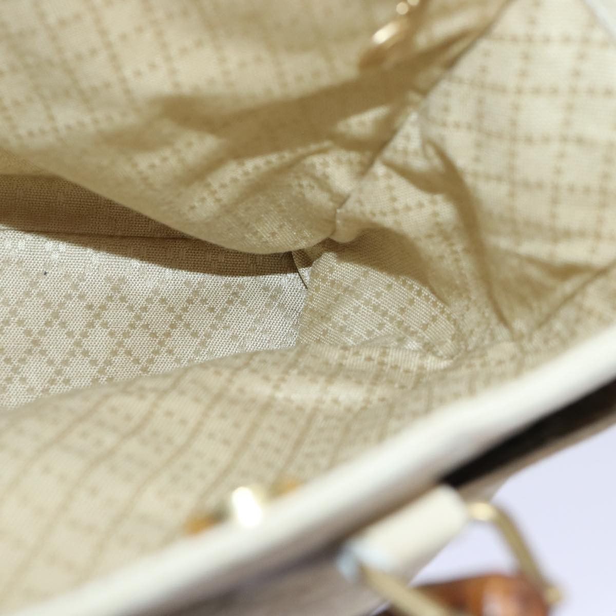 Gucci Bamboo Beige Suede Handbag (Pre-Owned) Size ONE SIZE - 18 Thumbnail