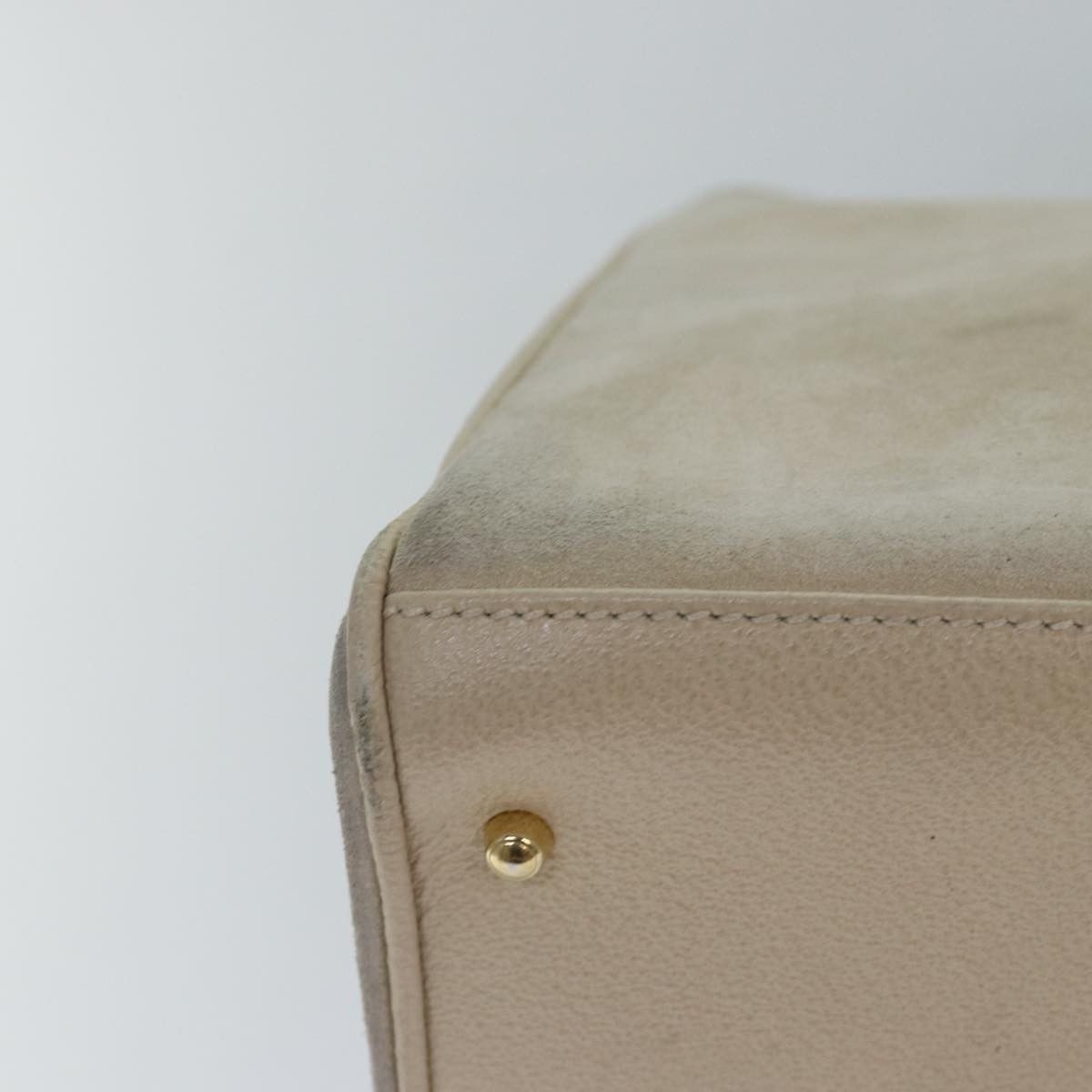 Gucci Bamboo Beige Suede Handbag (Pre-Owned) Size ONE SIZE - 16 Thumbnail