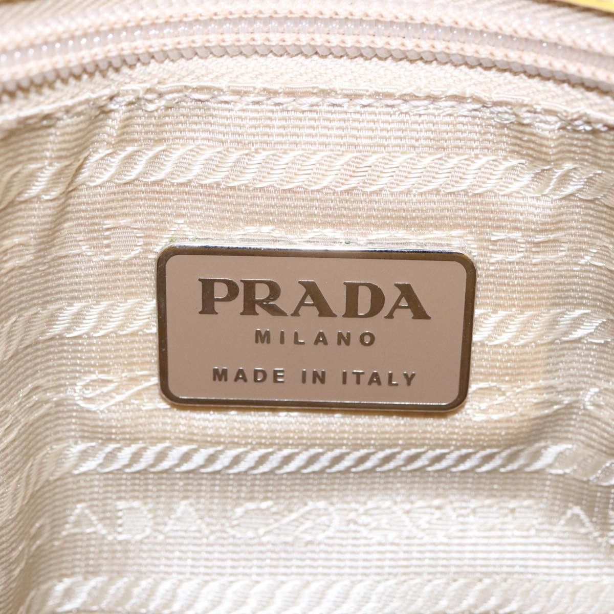 Prada Yellow Leather Handbag (Pre-Owned) Size ONE SIZE - 12 Thumbnail