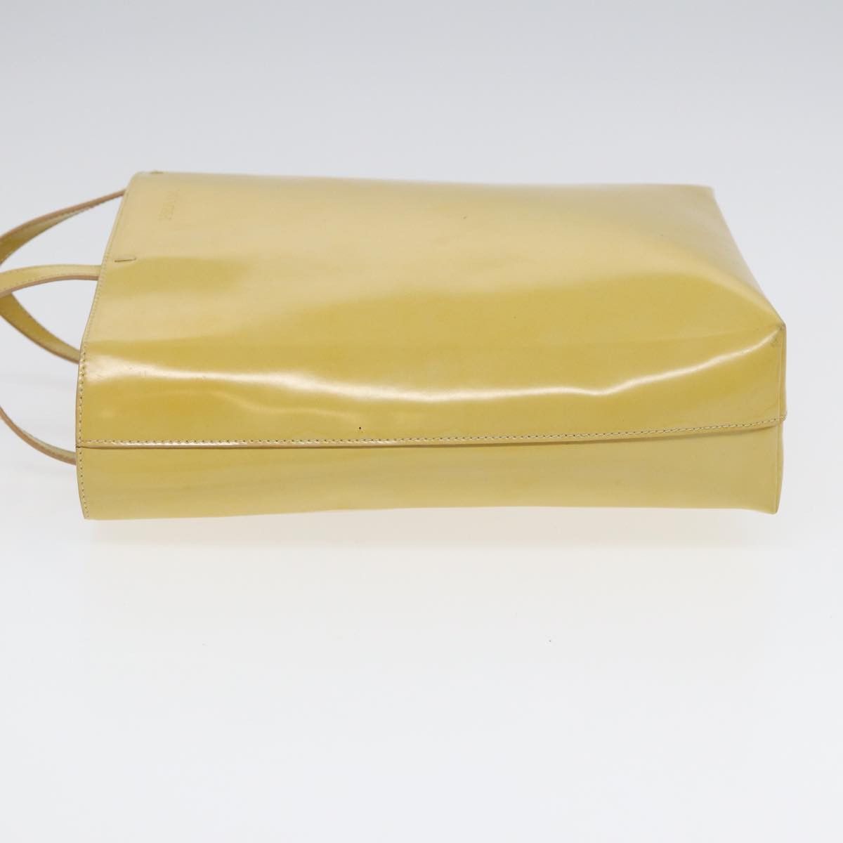 Prada Yellow Leather Handbag (Pre-Owned) Size ONE SIZE - 14 Thumbnail