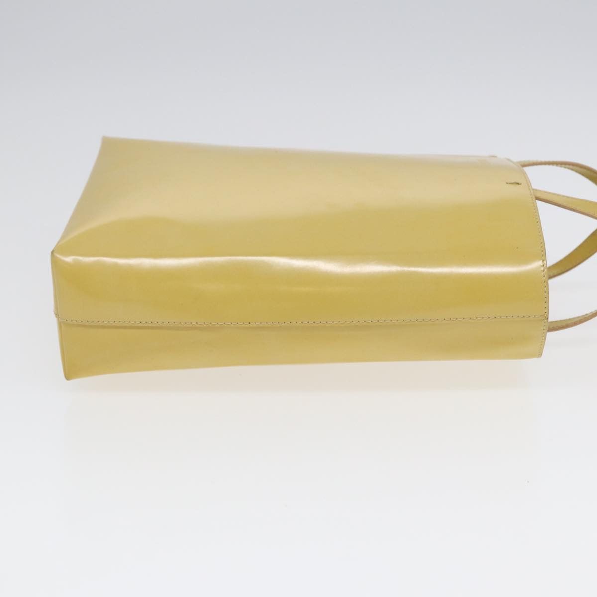 Prada Yellow Leather Handbag (Pre-Owned) Size ONE SIZE - 3 Thumbnail