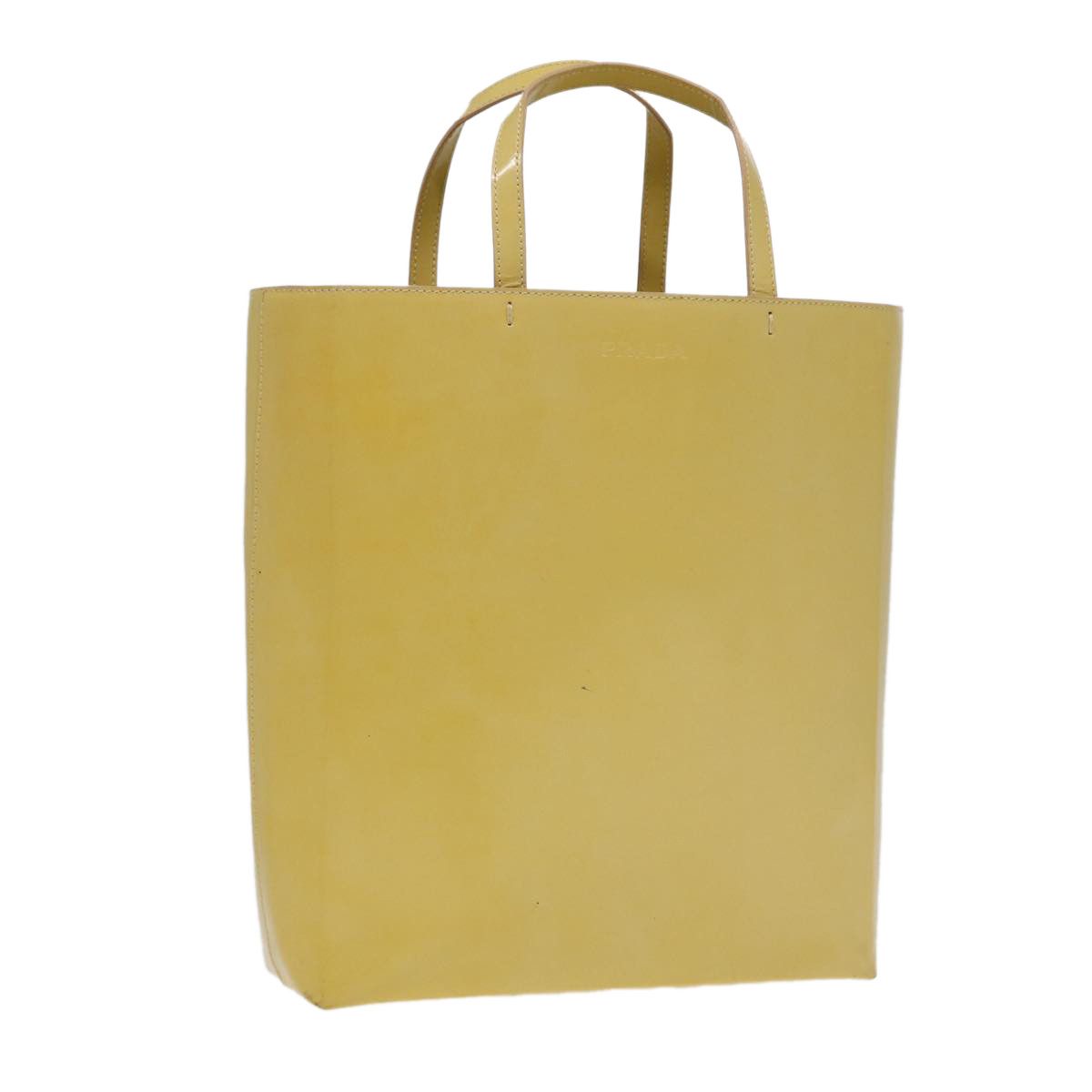 Prada Yellow Leather Handbag (Pre-Owned) Size ONE SIZE - 15 Thumbnail