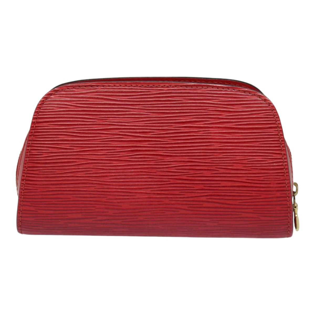 Louis Vuitton Dauphine Red Leather Clutch Bag (Pre-Owned) Size ONE SIZE - 2 Thumbnail