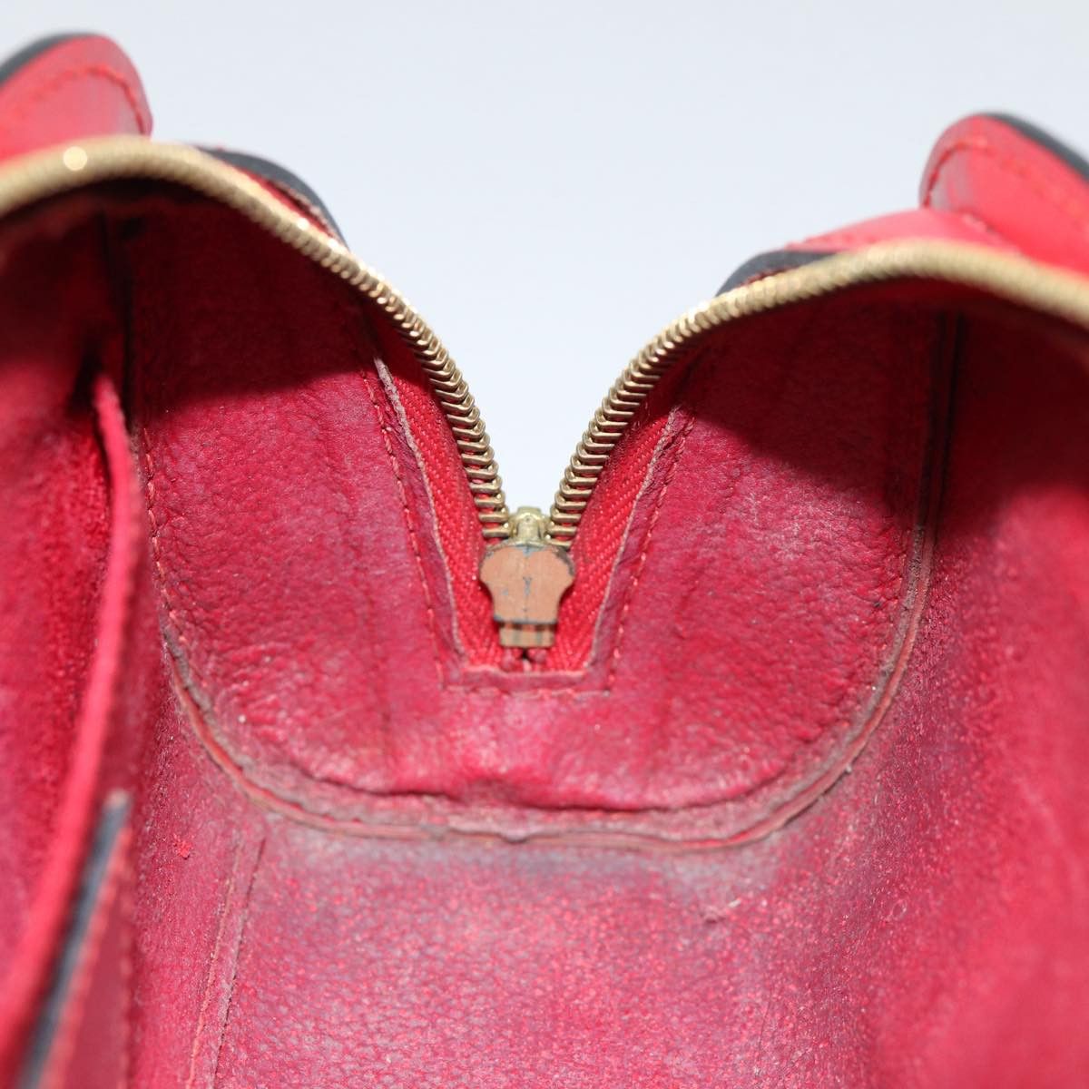 Louis Vuitton Dauphine Red Leather Clutch Bag (Pre-Owned) Size ONE SIZE - 18 Thumbnail