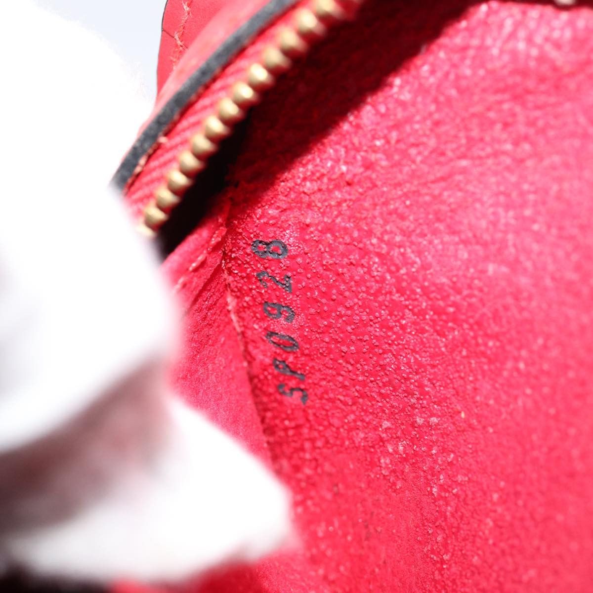 Louis Vuitton Dauphine Red Leather Clutch Bag (Pre-Owned) Size ONE SIZE - 8 Thumbnail