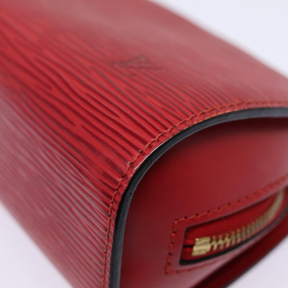 Louis Vuitton Dauphine Red Leather Clutch Bag (Pre-Owned) Size ONE SIZE - 15 Thumbnail