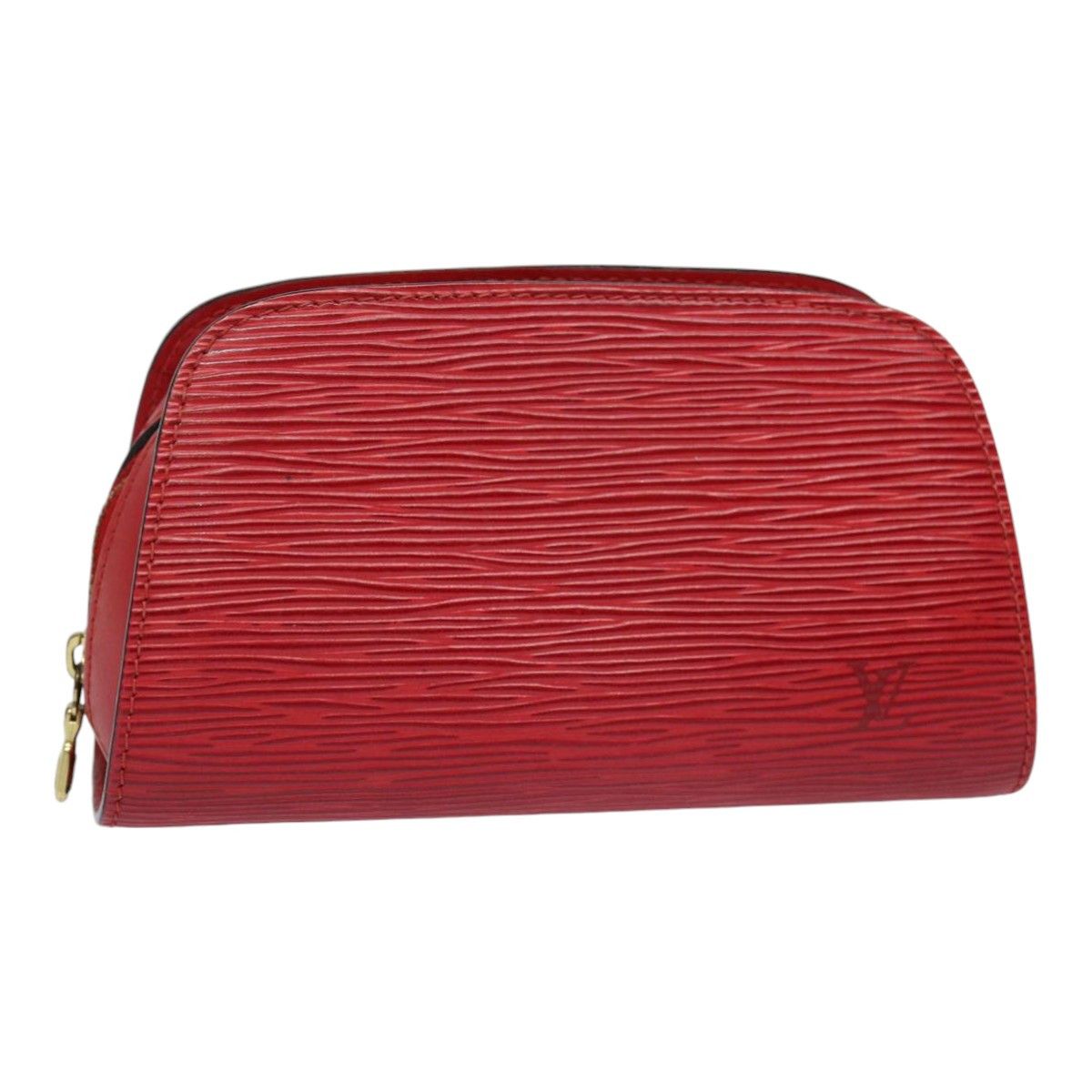 Louis Vuitton Dauphine Red Leather Clutch Bag (Pre-Owned) Size ONE SIZE - 12 Thumbnail