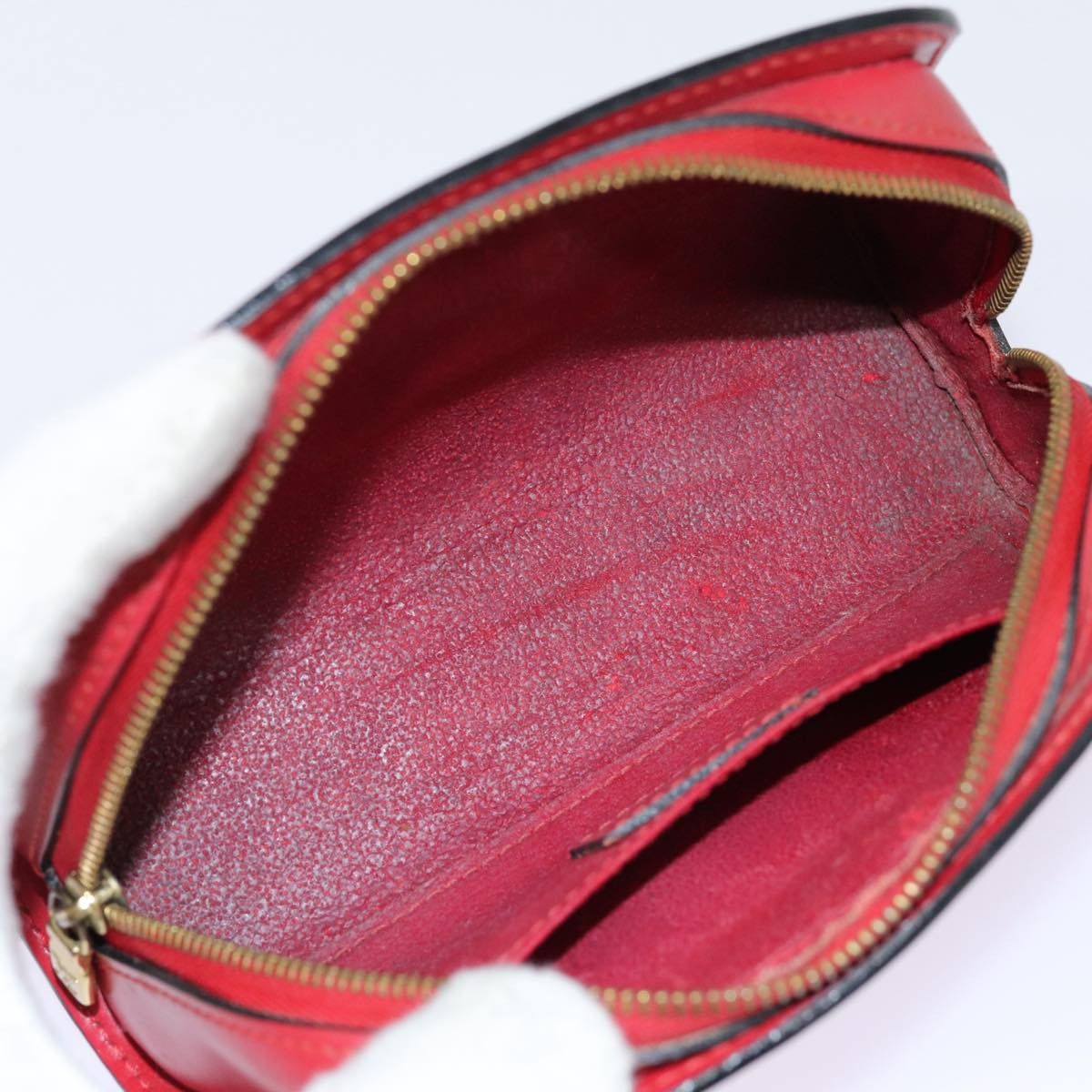 Louis Vuitton Dauphine Red Leather Clutch Bag (Pre-Owned) Size ONE SIZE - 7 Thumbnail