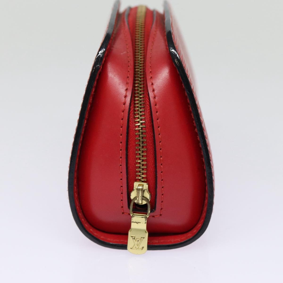 Louis Vuitton Dauphine Red Leather Clutch Bag (Pre-Owned) Size ONE SIZE - 13 Thumbnail