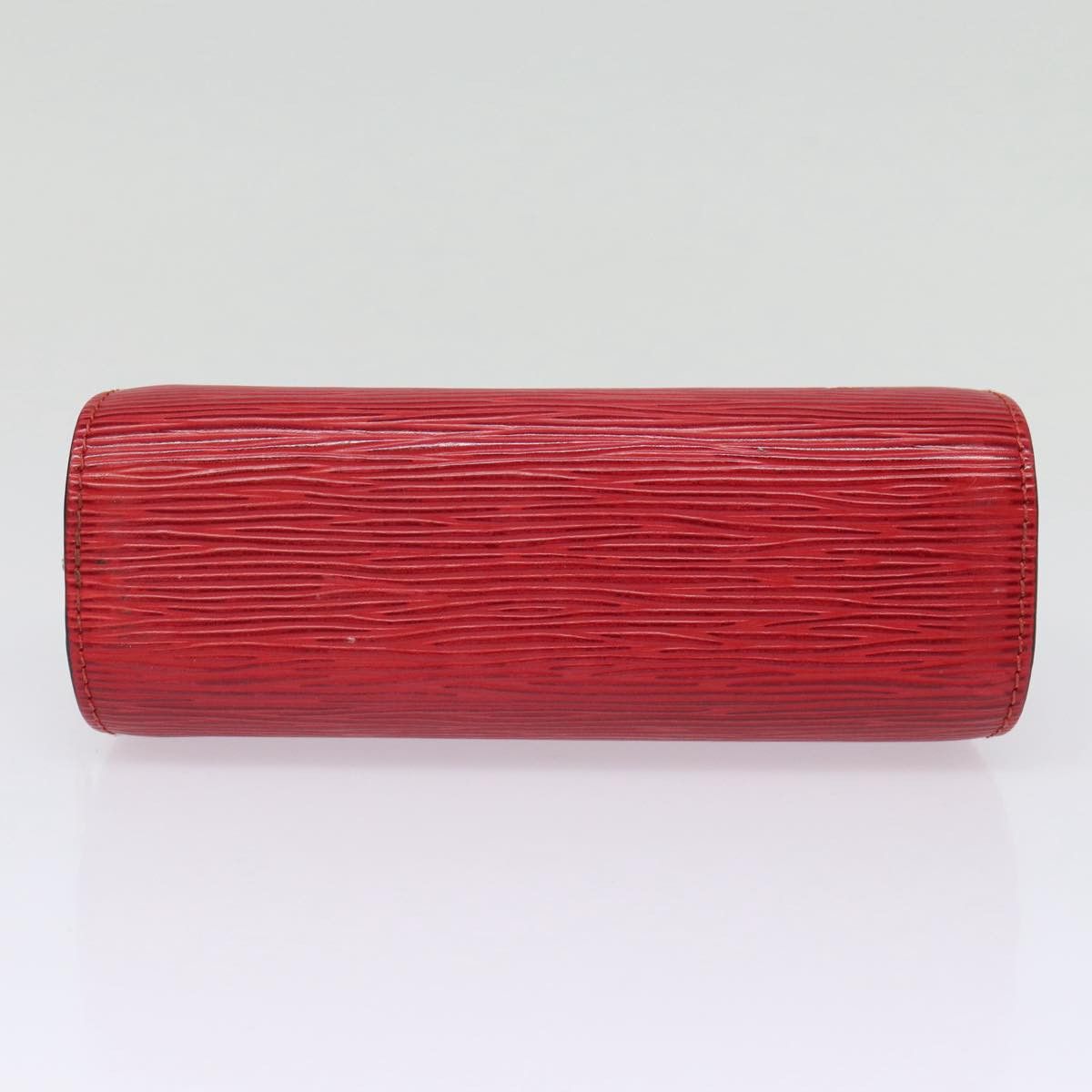 Louis Vuitton Dauphine Red Leather Clutch Bag (Pre-Owned) Size ONE SIZE - 4 Thumbnail