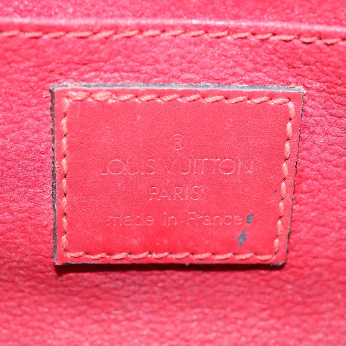 Louis Vuitton Dauphine Red Leather Clutch Bag (Pre-Owned) Size ONE SIZE - 9 Thumbnail