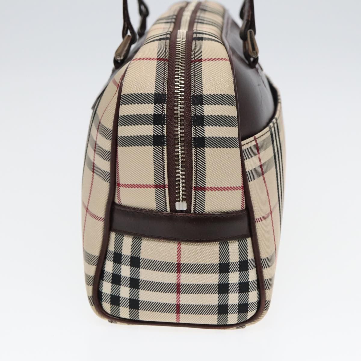 Burberry Nova Check Beige Synthetic Handbag (Pre-Owned) Size ONE SIZE - 8 Thumbnail