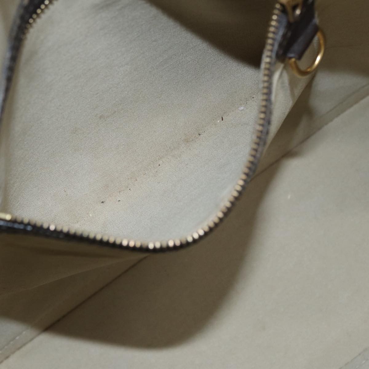 Louis Vuitton Alma Long Grey Canvas Handbag (Pre-Owned) Size ONE SIZE - 9 Thumbnail