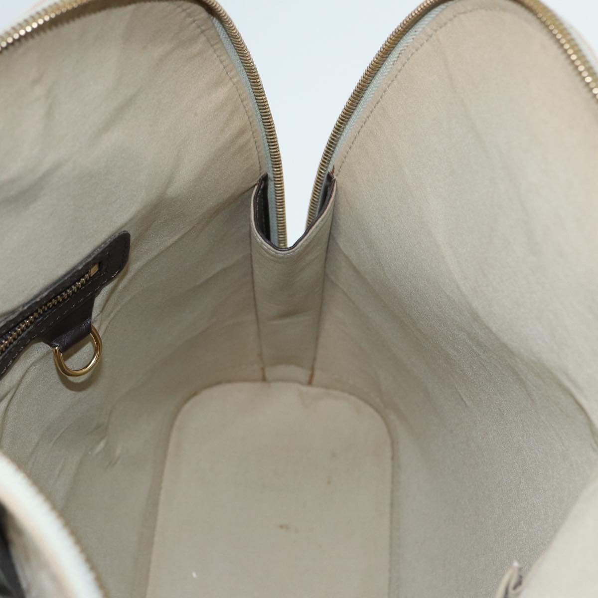 Louis Vuitton Alma Long Grey Canvas Handbag (Pre-Owned) Size ONE SIZE - 5 Thumbnail