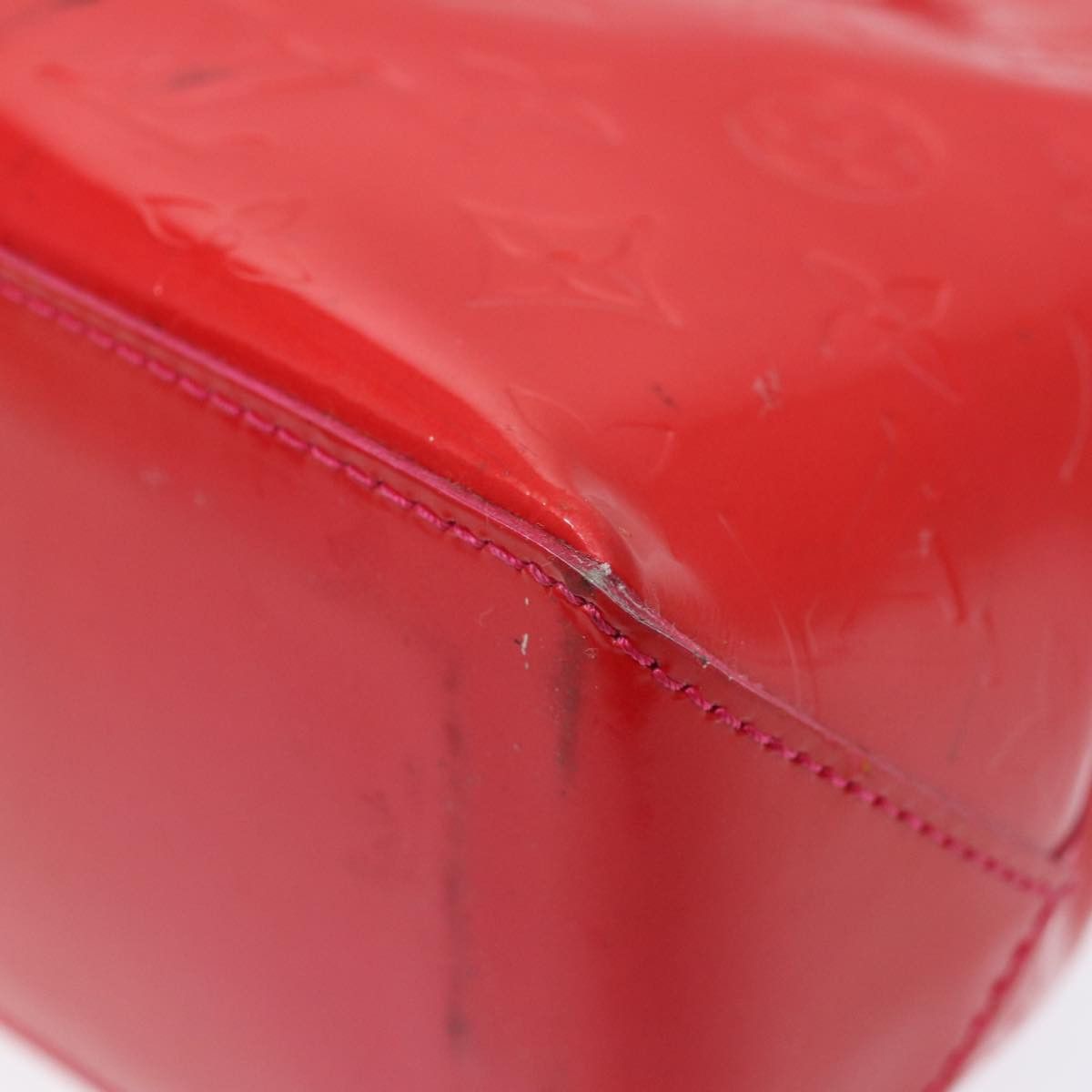 Louis Vuitton Wilshire Pink Patent Leather Handbag (Pre-Owned) Size ONE SIZE - 8 Thumbnail