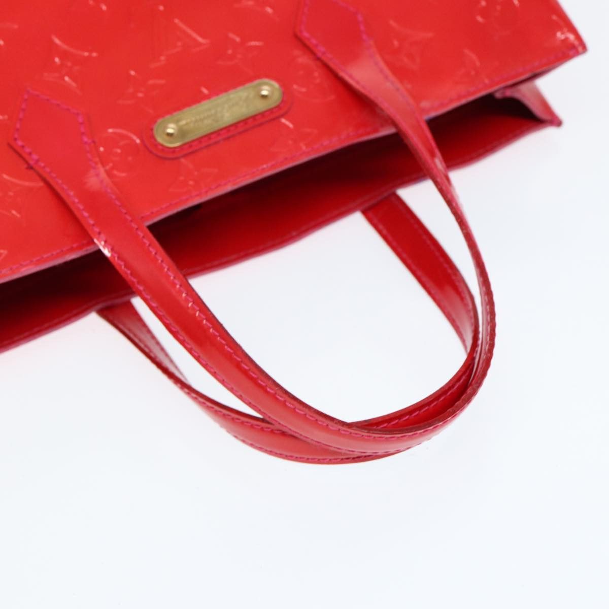 Louis Vuitton Wilshire Pink Patent Leather Handbag (Pre-Owned) Size ONE SIZE - 5 Thumbnail