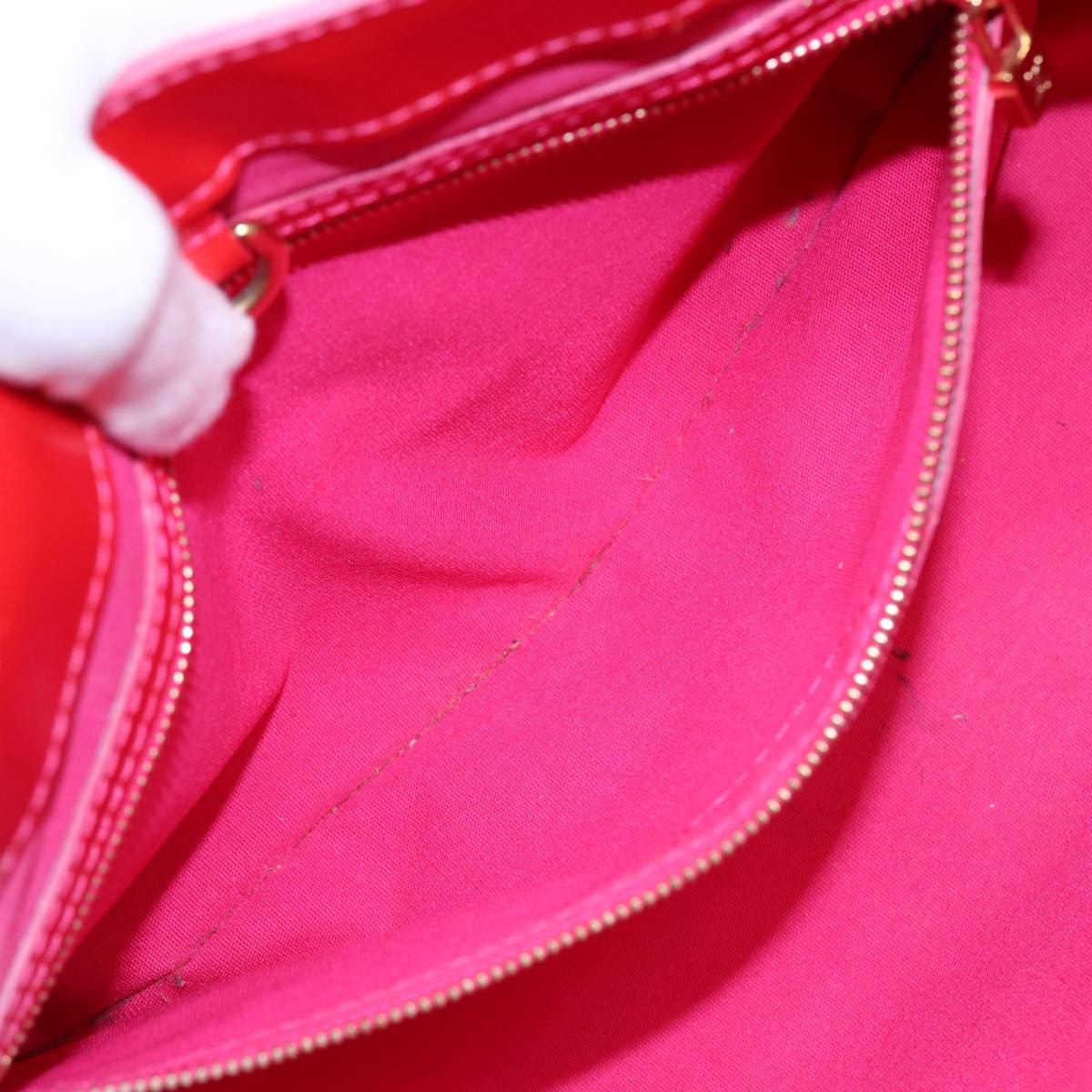 Louis Vuitton Wilshire Pink Patent Leather Handbag (Pre-Owned) Size ONE SIZE - 14 Thumbnail