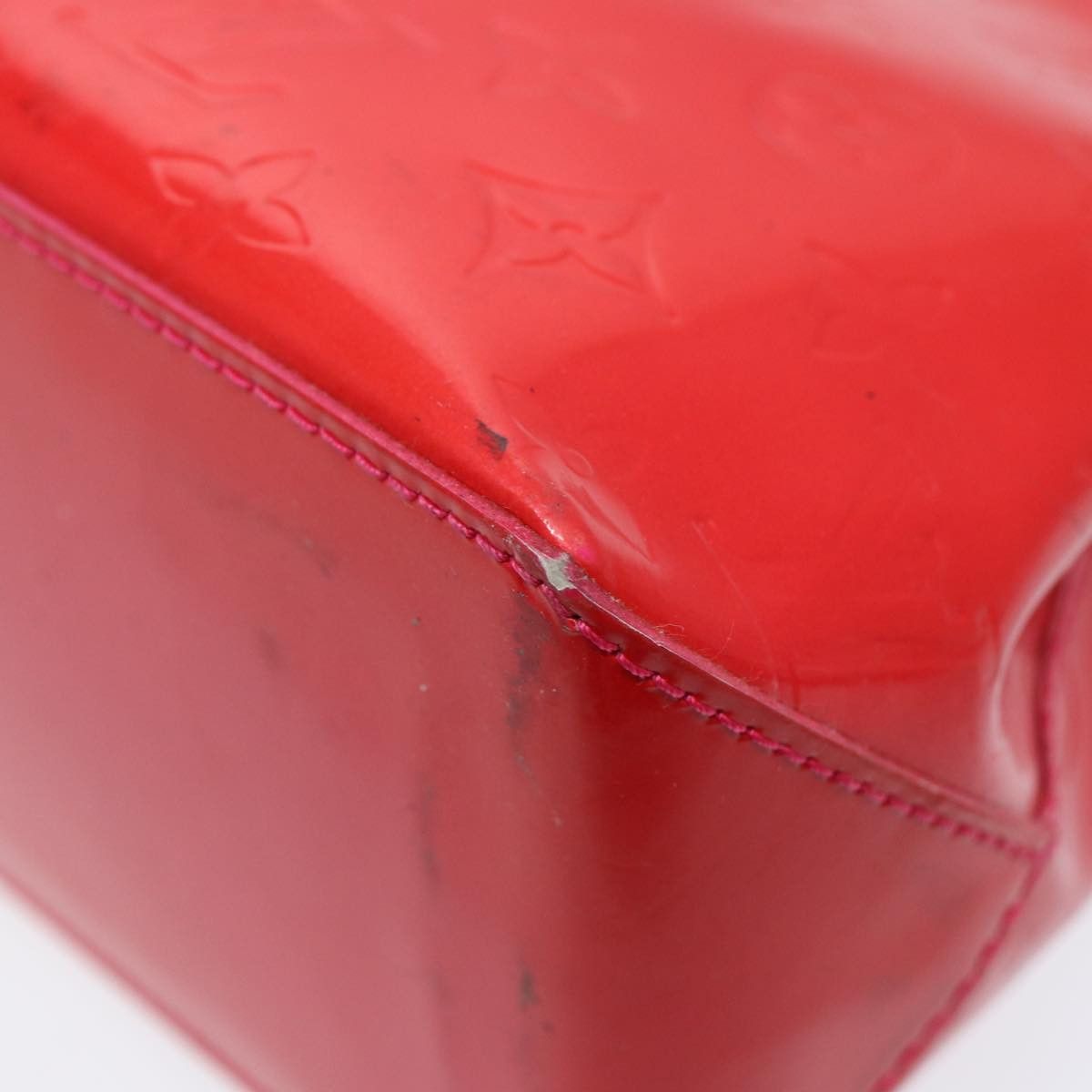 Louis Vuitton Wilshire Pink Patent Leather Handbag (Pre-Owned) Size ONE SIZE - 9 Thumbnail