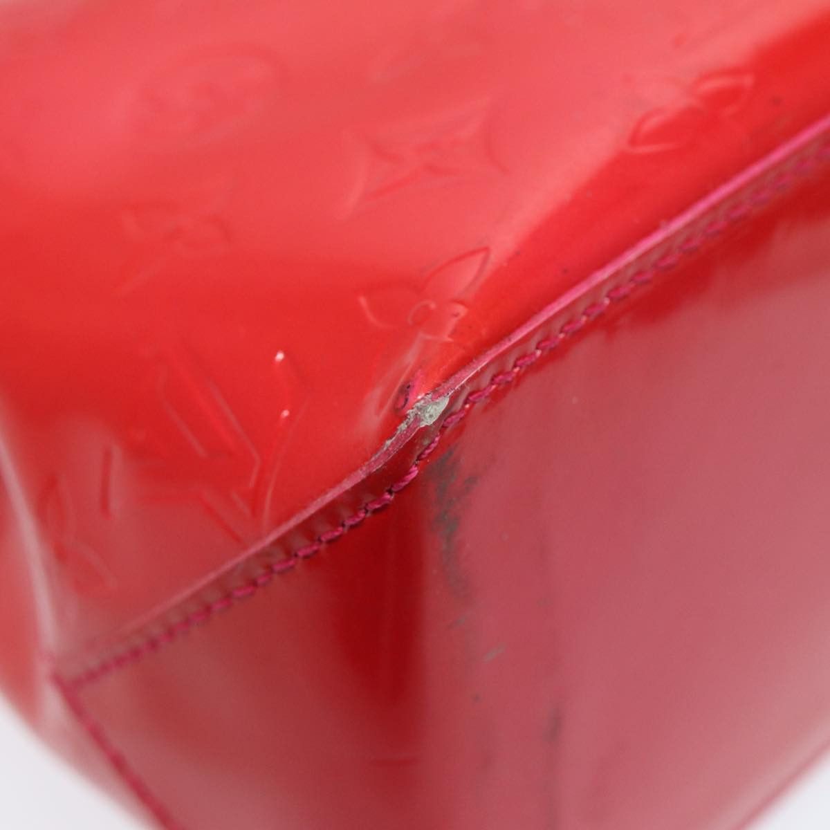 Louis Vuitton Wilshire Pink Patent Leather Handbag (Pre-Owned) Size ONE SIZE - 10 Thumbnail