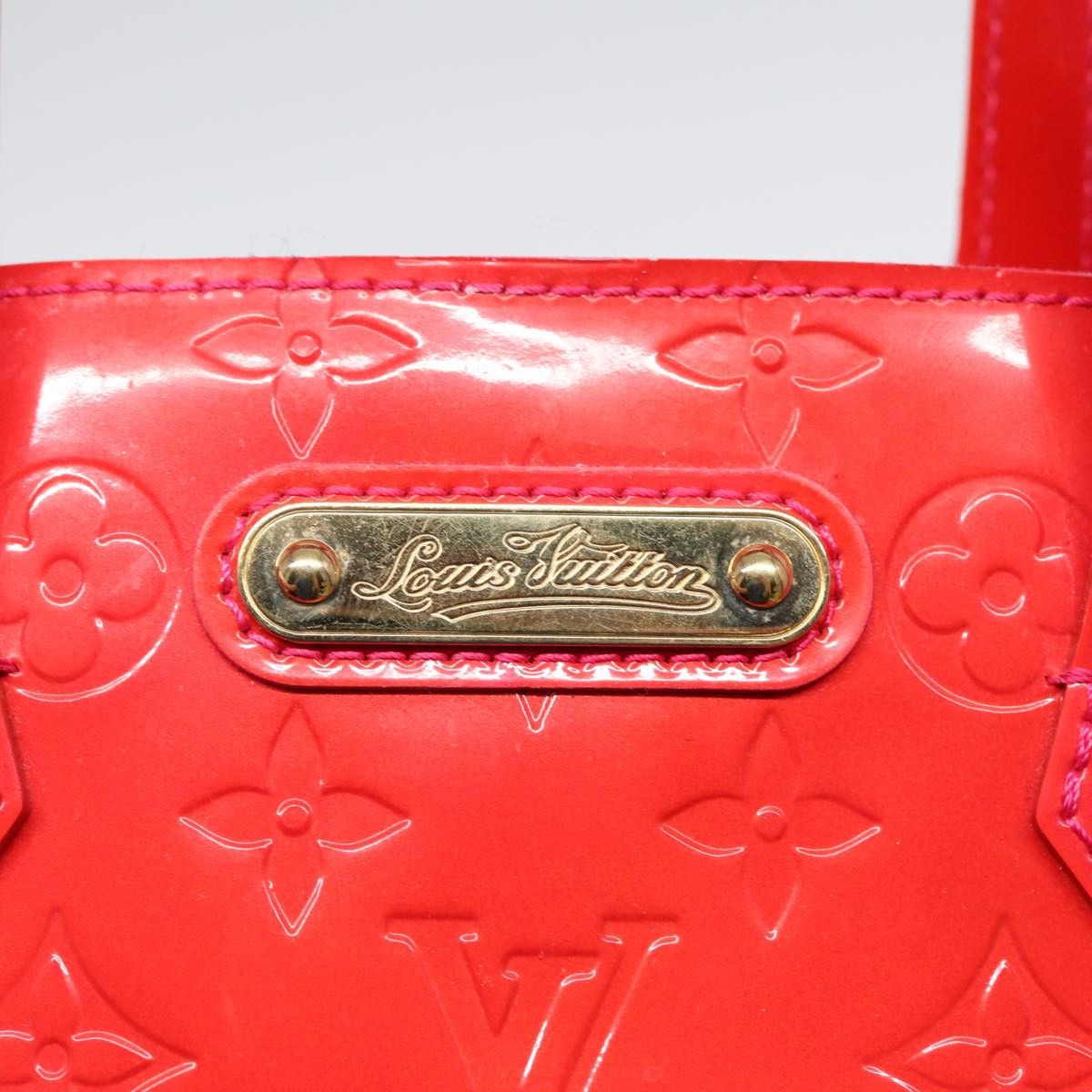 Louis Vuitton Wilshire Pink Patent Leather Handbag (Pre-Owned) Size ONE SIZE - 12 Thumbnail