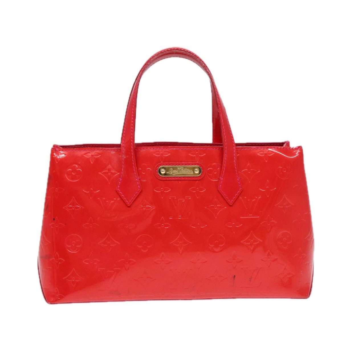 Louis Vuitton Wilshire Pink Patent Leather Handbag (Pre-Owned) Size ONE SIZE - 2 Thumbnail