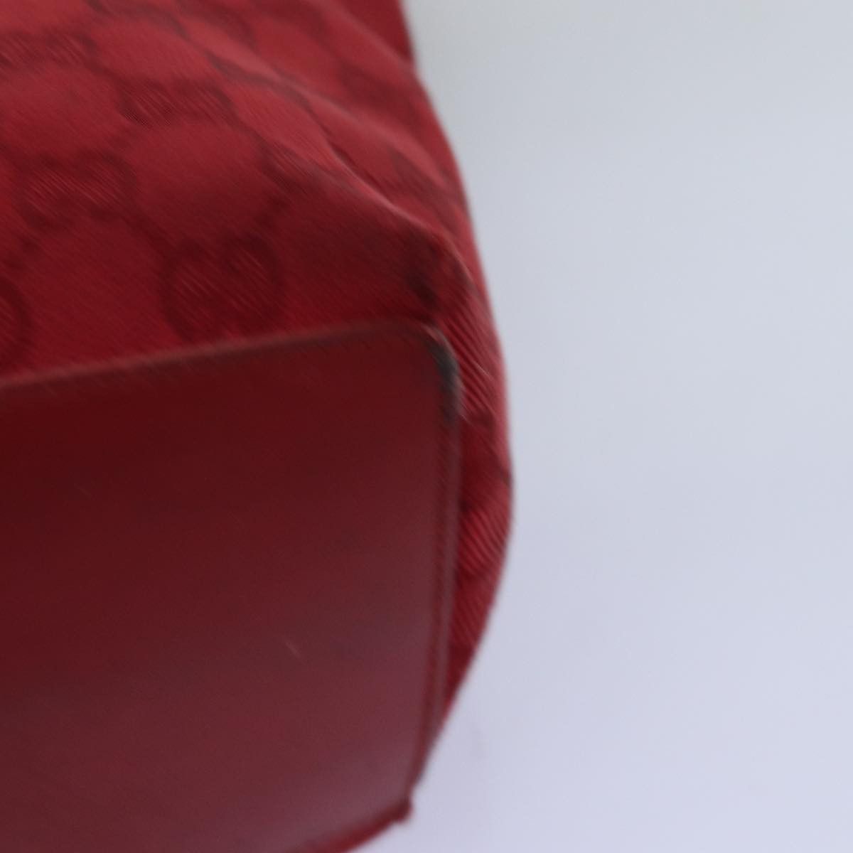 Gucci Gg Canvas Red Canvas Tote Bag (Pre-Owned) Size ONE SIZE - 16 Thumbnail
