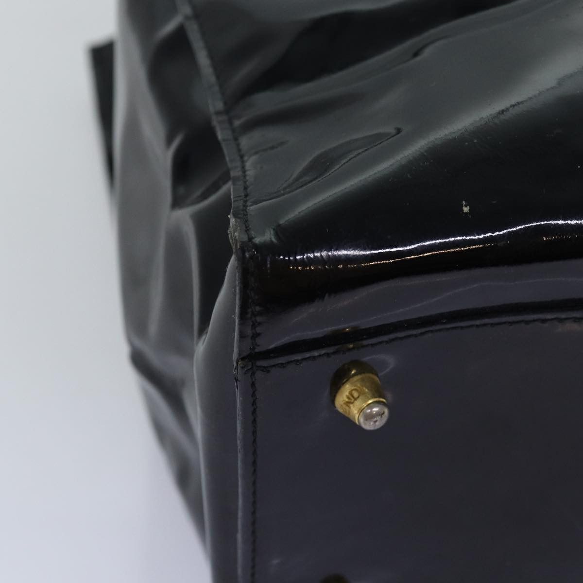 Fendi Black Patent Leather Tote Bag (Pre-Owned) Size ONE SIZE - 16 Thumbnail