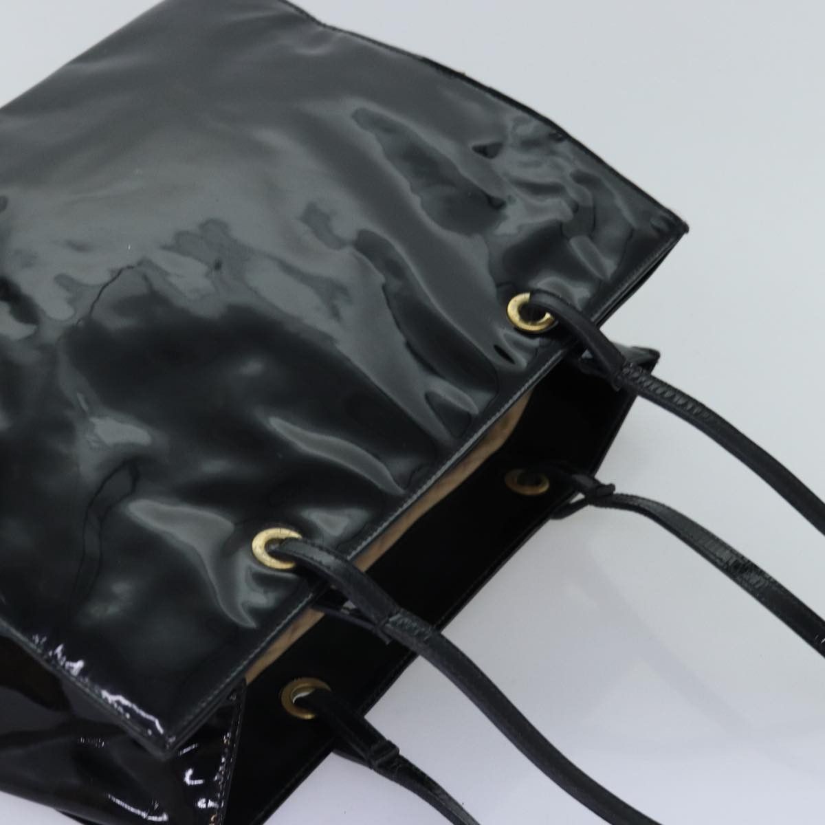 Fendi Black Patent Leather Tote Bag (Pre-Owned) Size ONE SIZE - 10 Thumbnail