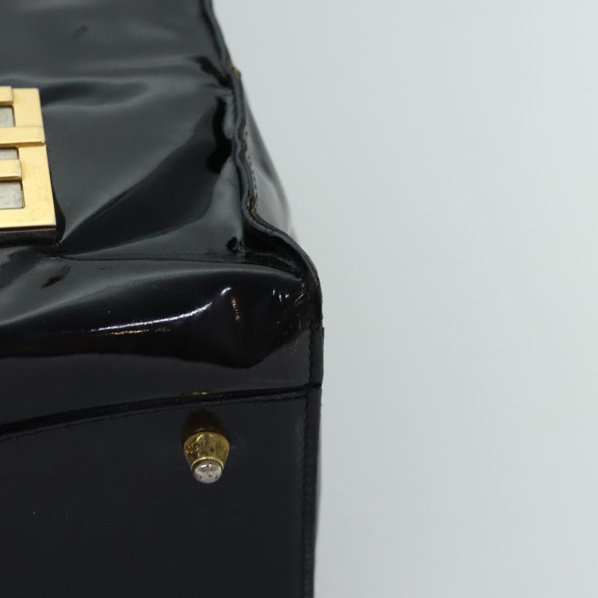 Fendi Black Patent Leather Tote Bag (Pre-Owned) Size ONE SIZE - 14 Thumbnail