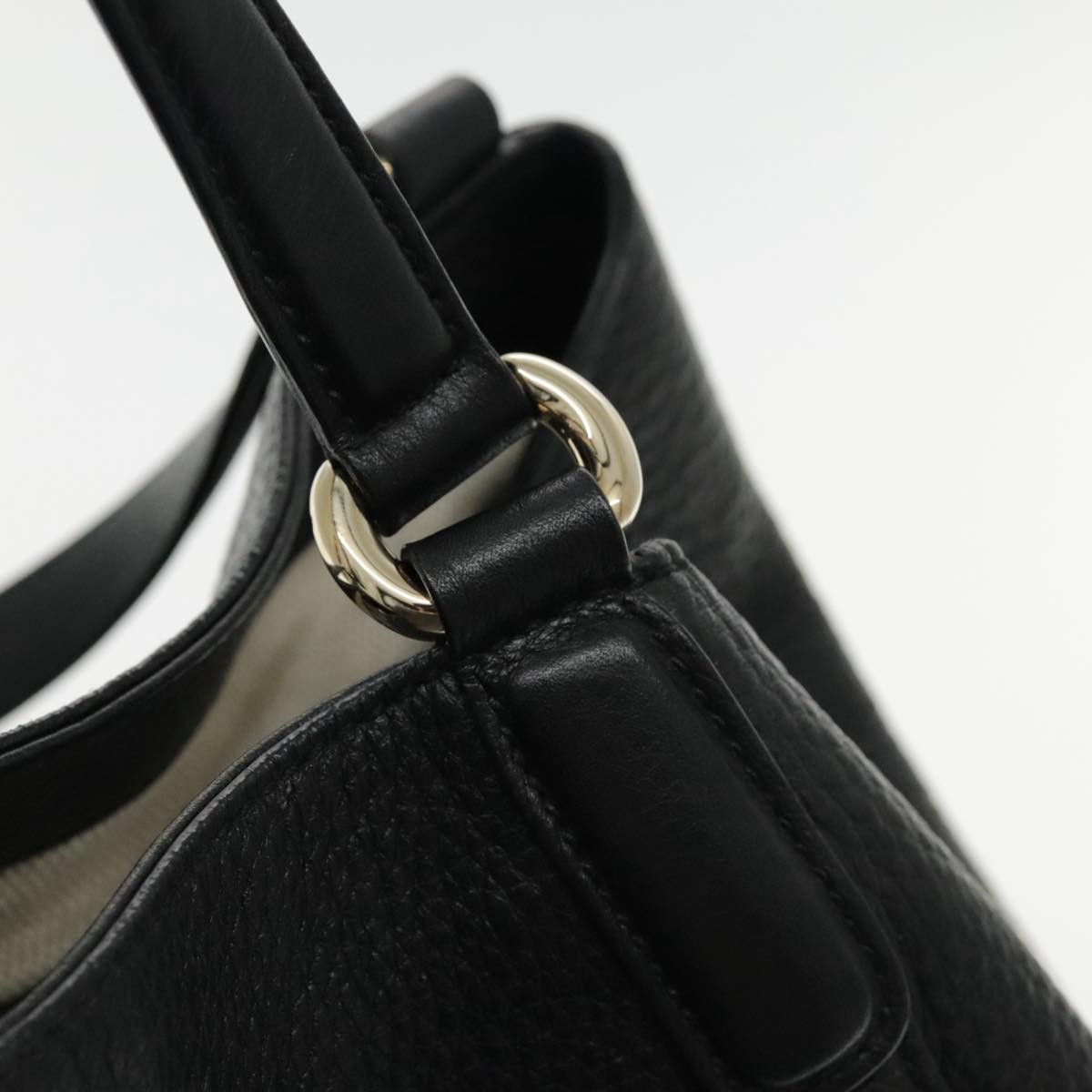 Gucci Soho Black Leather Tote Bag (Pre-Owned) Size ONE SIZE - 20 Thumbnail