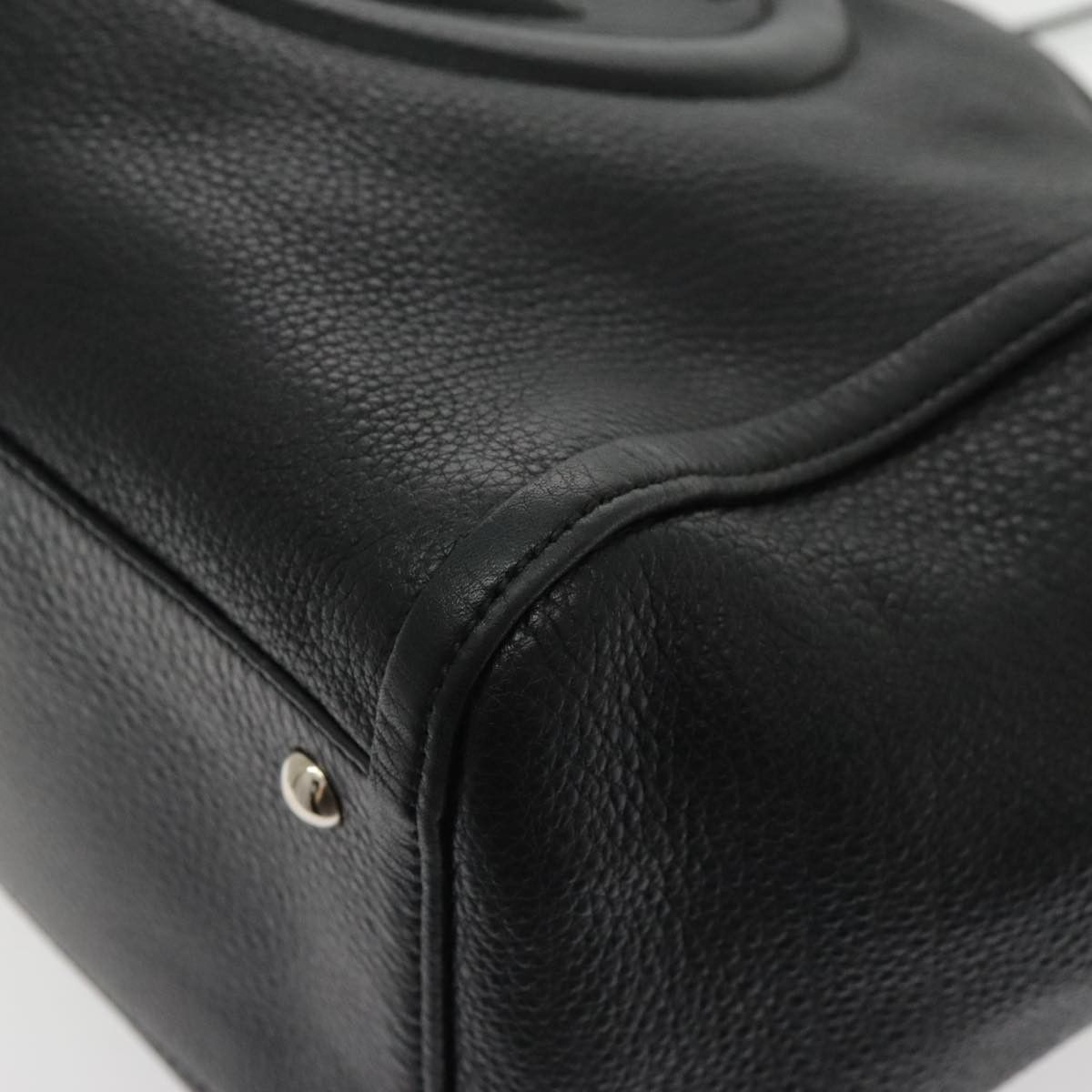 Gucci Soho Black Leather Tote Bag (Pre-Owned) Size ONE SIZE - 8 Thumbnail