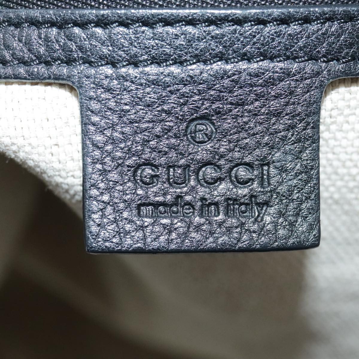 Gucci Soho Black Leather Tote Bag (Pre-Owned) Size ONE SIZE - 14 Thumbnail