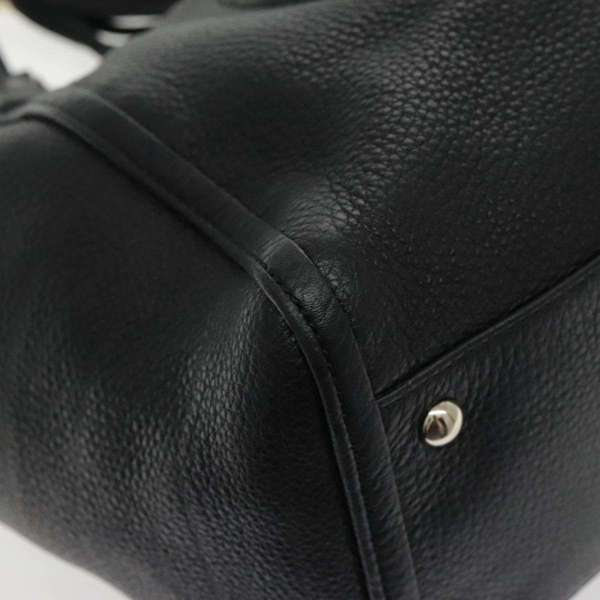 Gucci Soho Black Leather Tote Bag (Pre-Owned) Size ONE SIZE - 7 Thumbnail