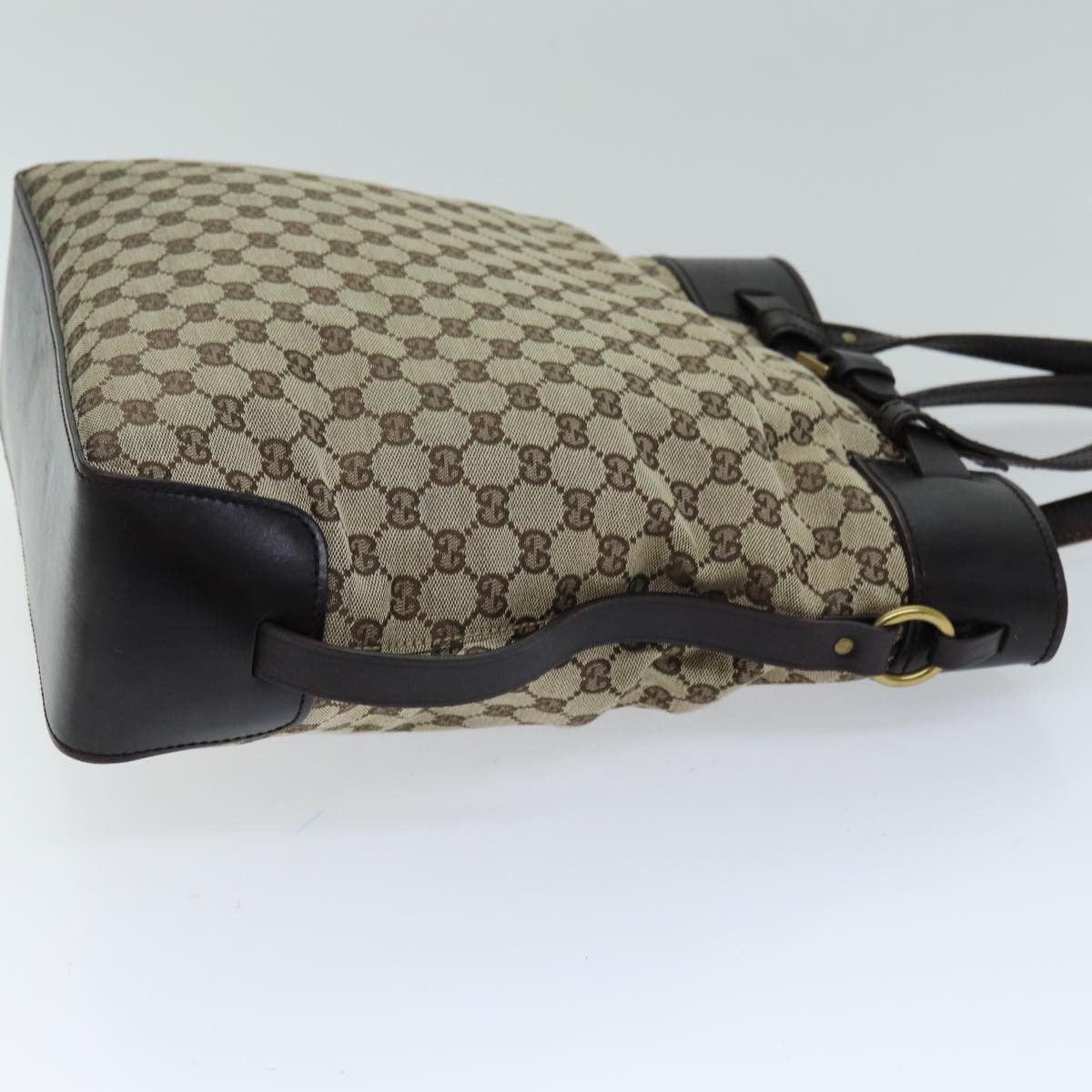 Gucci Gg Canvas Beige Canvas Tote Bag (Pre-Owned) Size ONE SIZE - 20 Thumbnail