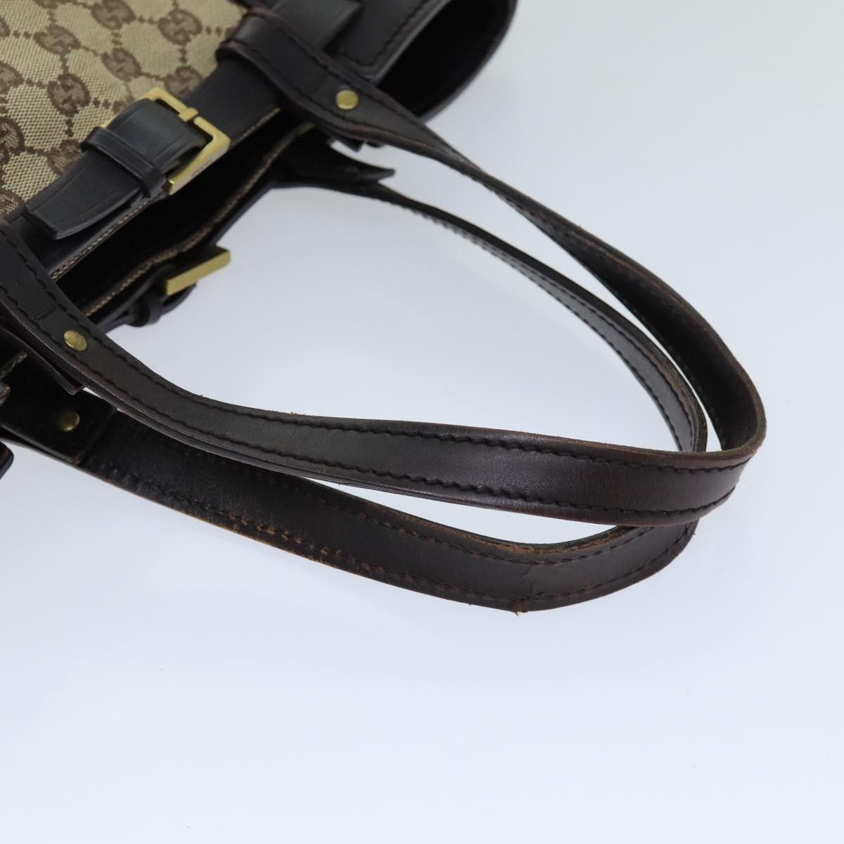Gucci Gg Canvas Beige Canvas Tote Bag (Pre-Owned) Size ONE SIZE - 18 Thumbnail