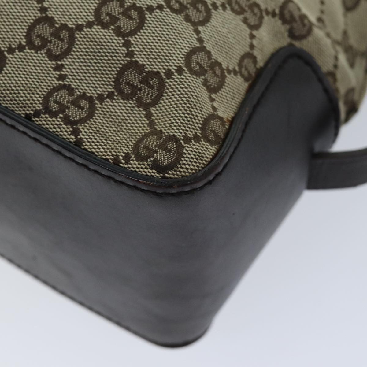 Gucci Gg Canvas Beige Canvas Tote Bag (Pre-Owned) Size ONE SIZE - 12 Thumbnail