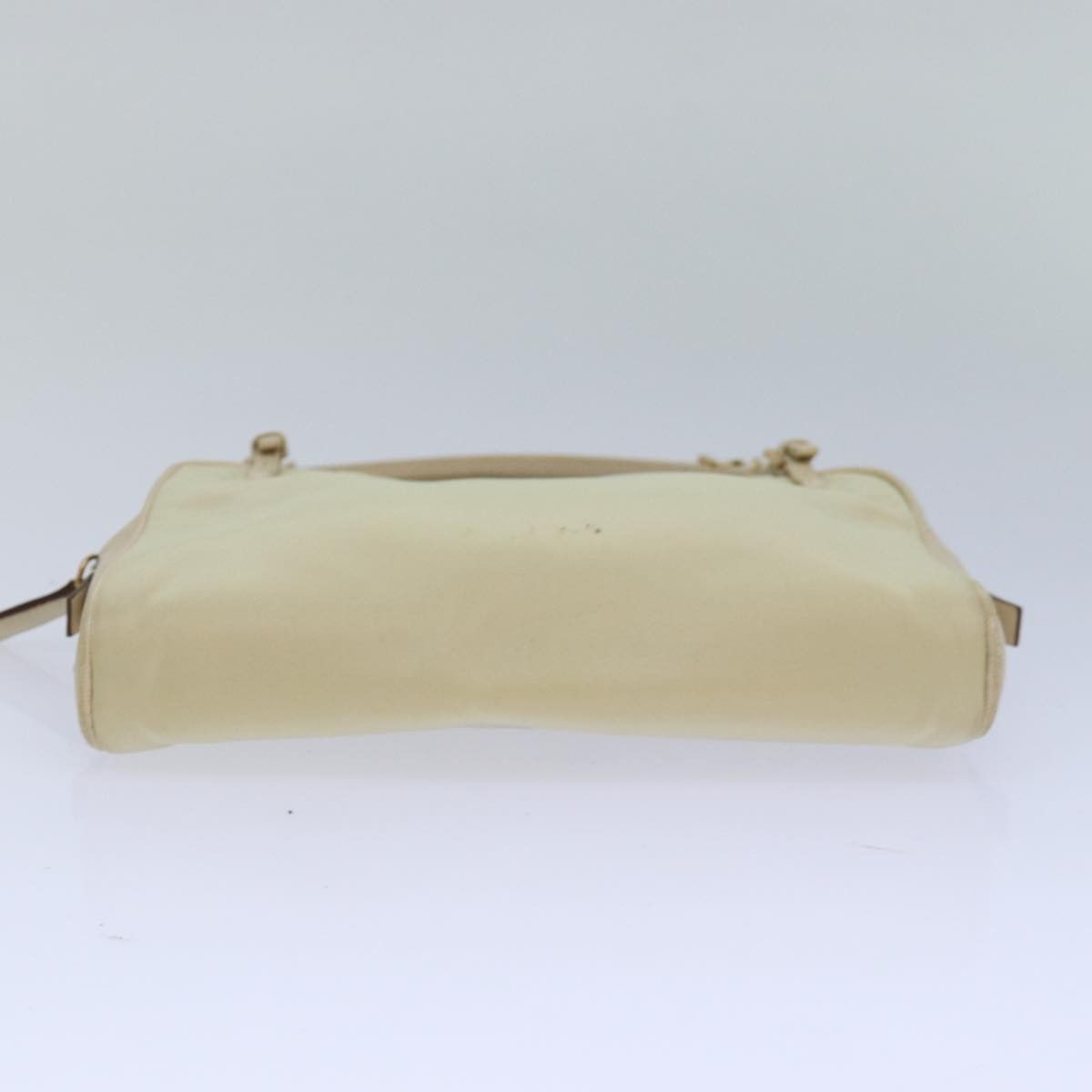 Prada Tessuto Beige Synthetic Clutch Bag (Pre-Owned) Size ONE SIZE - 3 Thumbnail