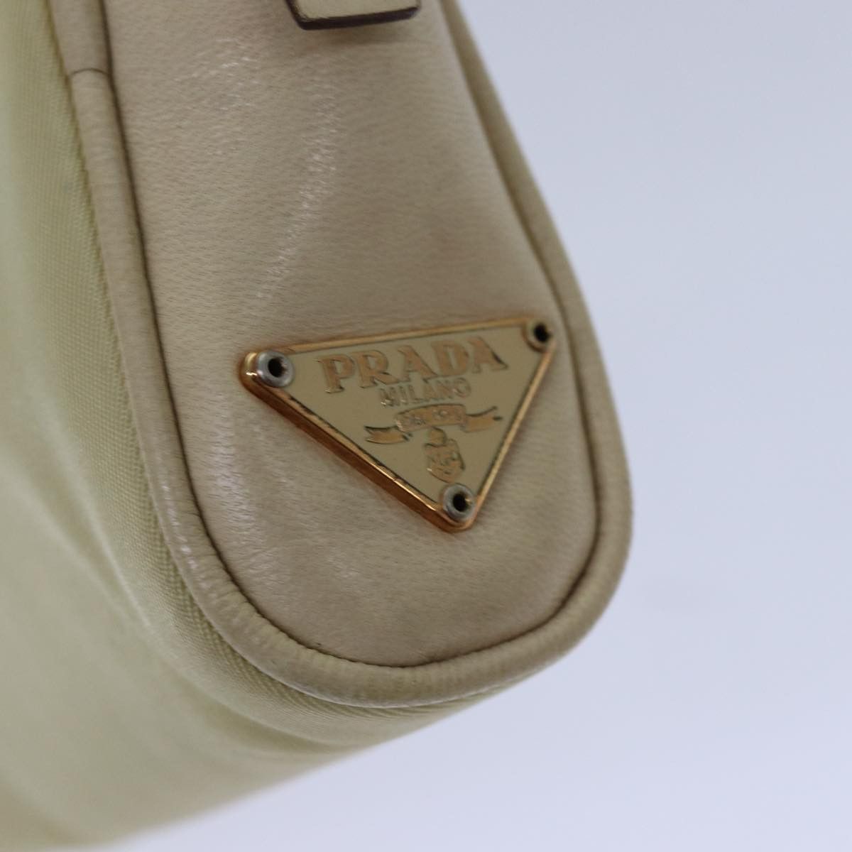 Prada Tessuto Beige Synthetic Clutch Bag (Pre-Owned) Size ONE SIZE - 18 Thumbnail