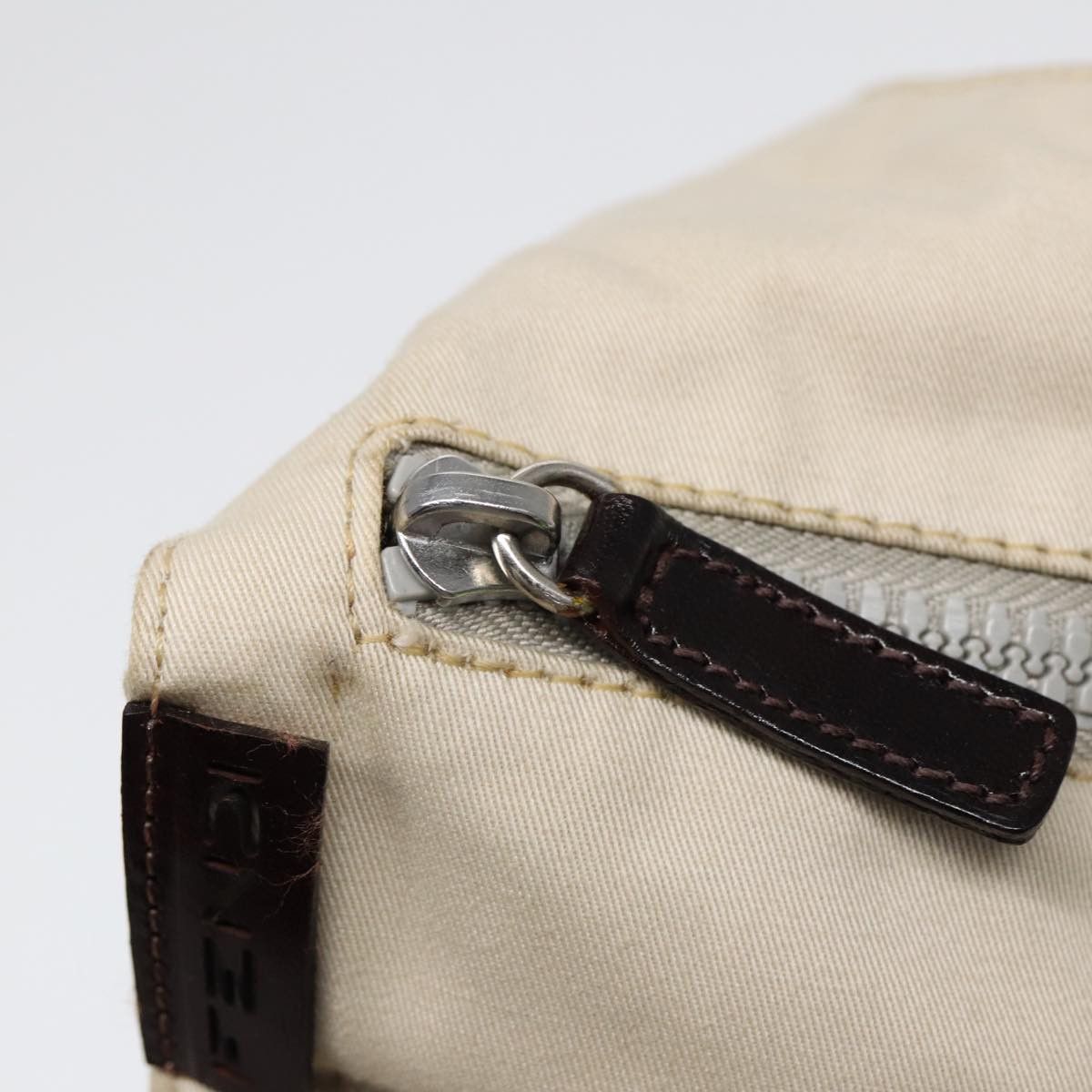 Fendi Beige Canvas Shoulder Bag (Pre-Owned) Size ONE SIZE - 6 Thumbnail