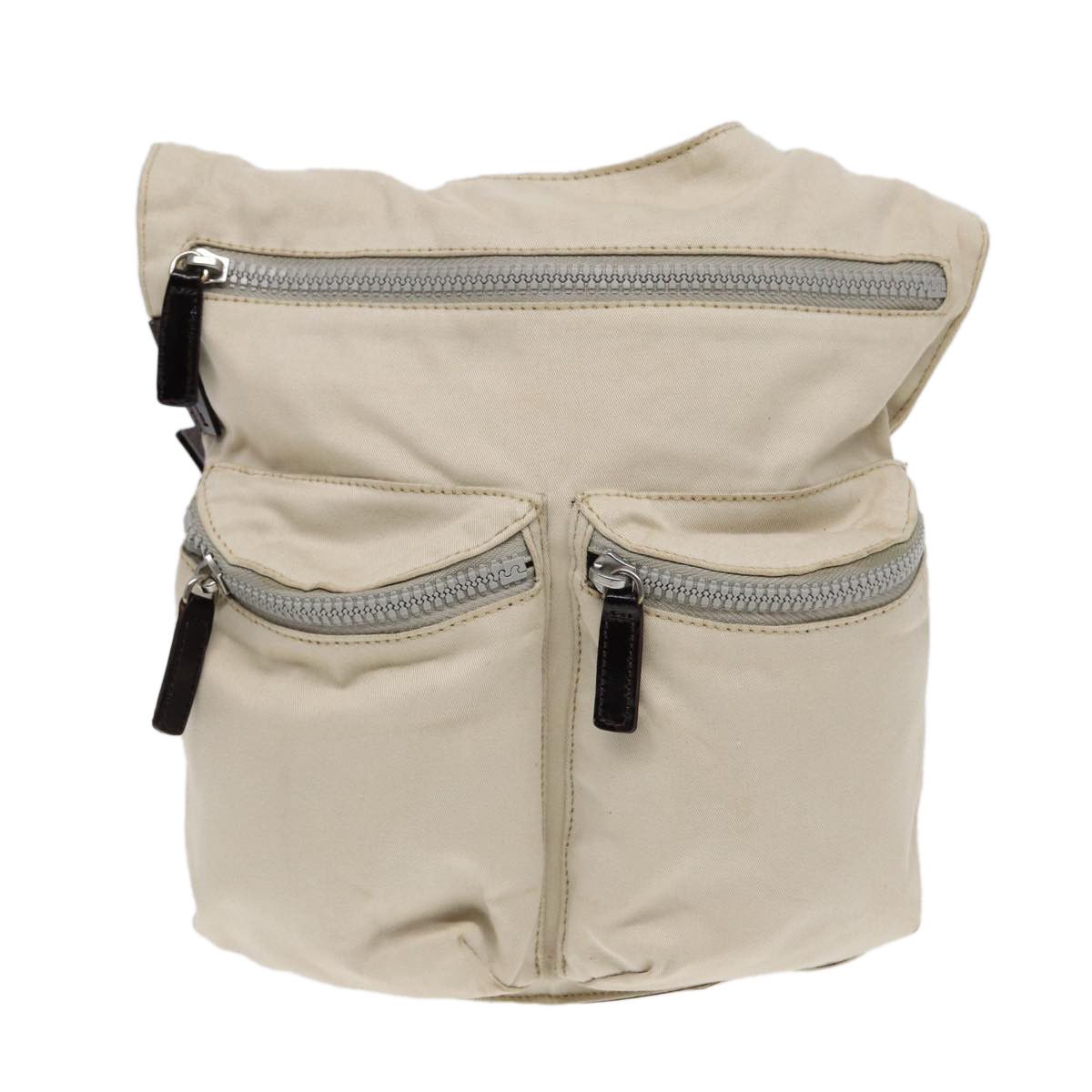 Fendi Beige Canvas Shoulder Bag (Pre-Owned) Size ONE SIZE - 15 Thumbnail