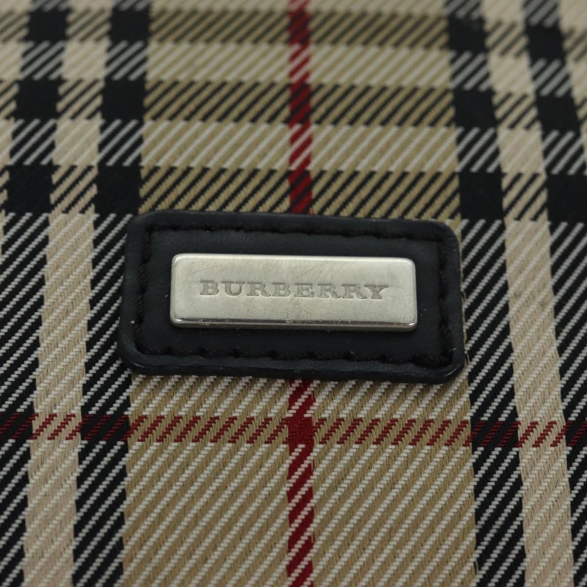 Burberry Nova Check Black Synthetic Shoulder Bag (Pre-Owned) Size ONE SIZE - 18 Thumbnail
