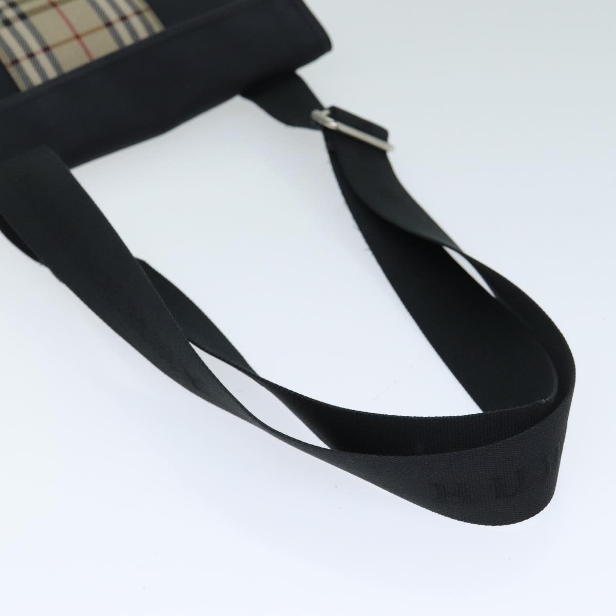 Burberry Nova Check Black Synthetic Shoulder Bag (Pre-Owned) Size ONE SIZE - 12 Thumbnail