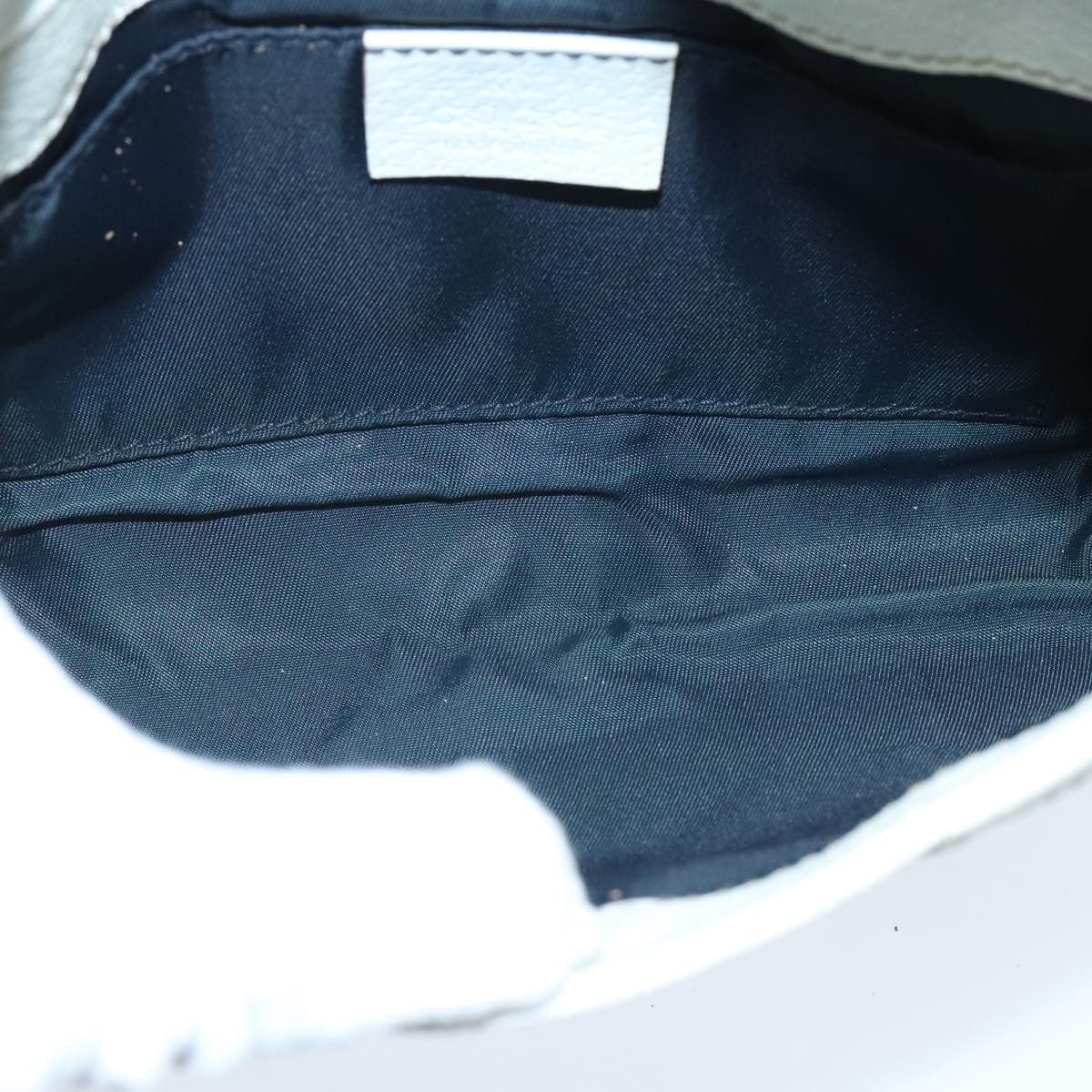 Gucci Sherry White Canvas Shoulder Bag (Pre-Owned) Size ONE SIZE - 11 Thumbnail