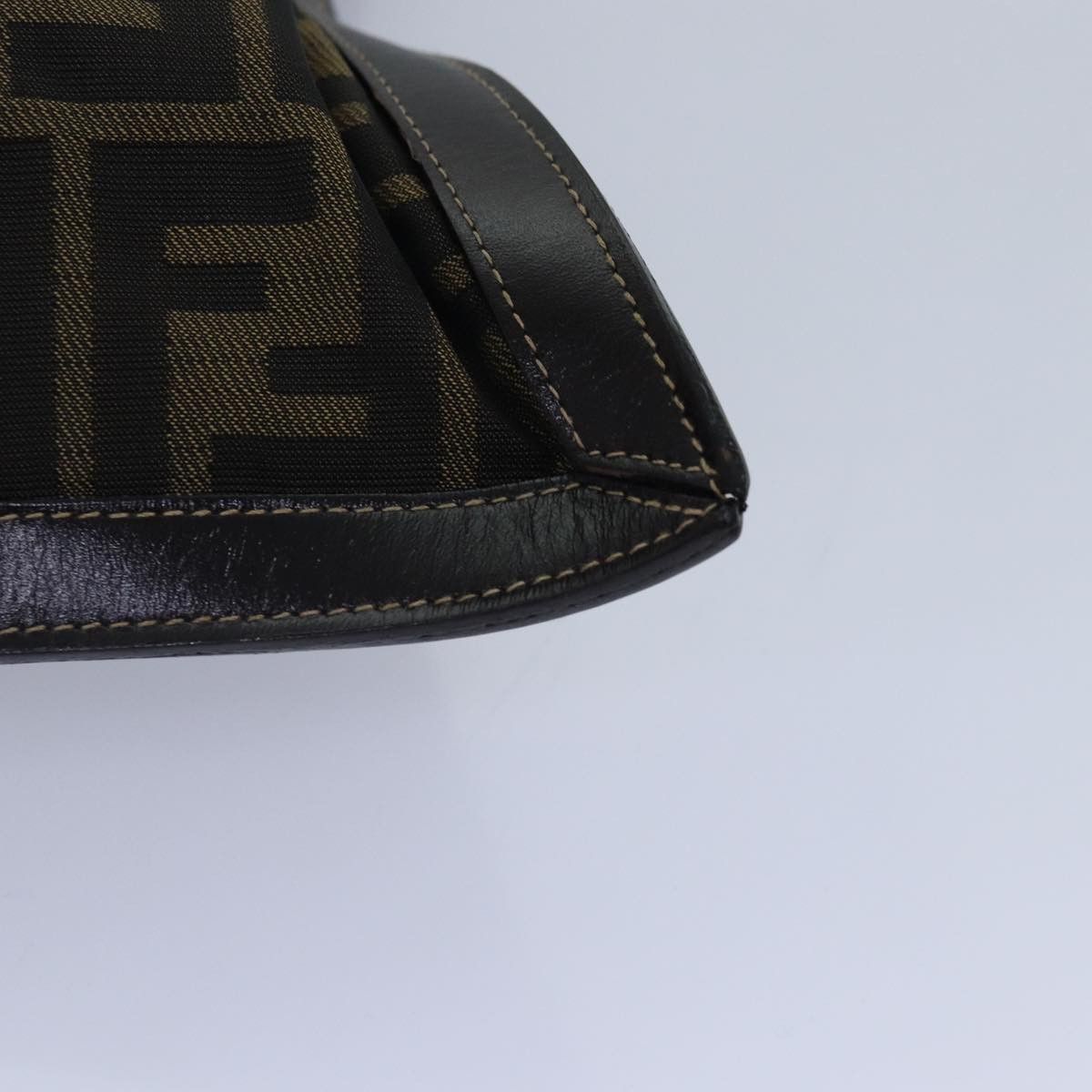 Fendi Zucca Brown Canvas Clutch Bag (Pre-Owned) Size ONE SIZE - 12 Thumbnail