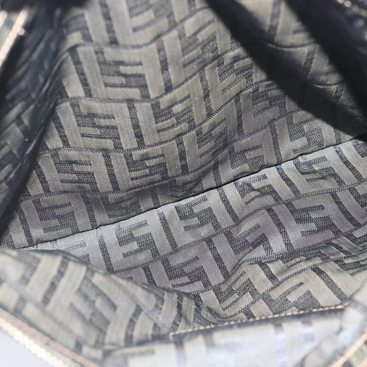 Fendi Zucca Brown Canvas Clutch Bag (Pre-Owned) Size ONE SIZE - 5 Thumbnail
