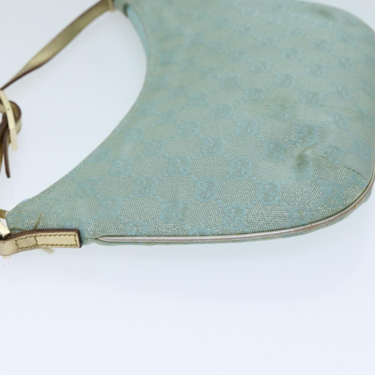 Gucci Gg Canvas Blue Canvas Shoulder Bag (Pre-Owned) Size ONE SIZE - 14 Thumbnail